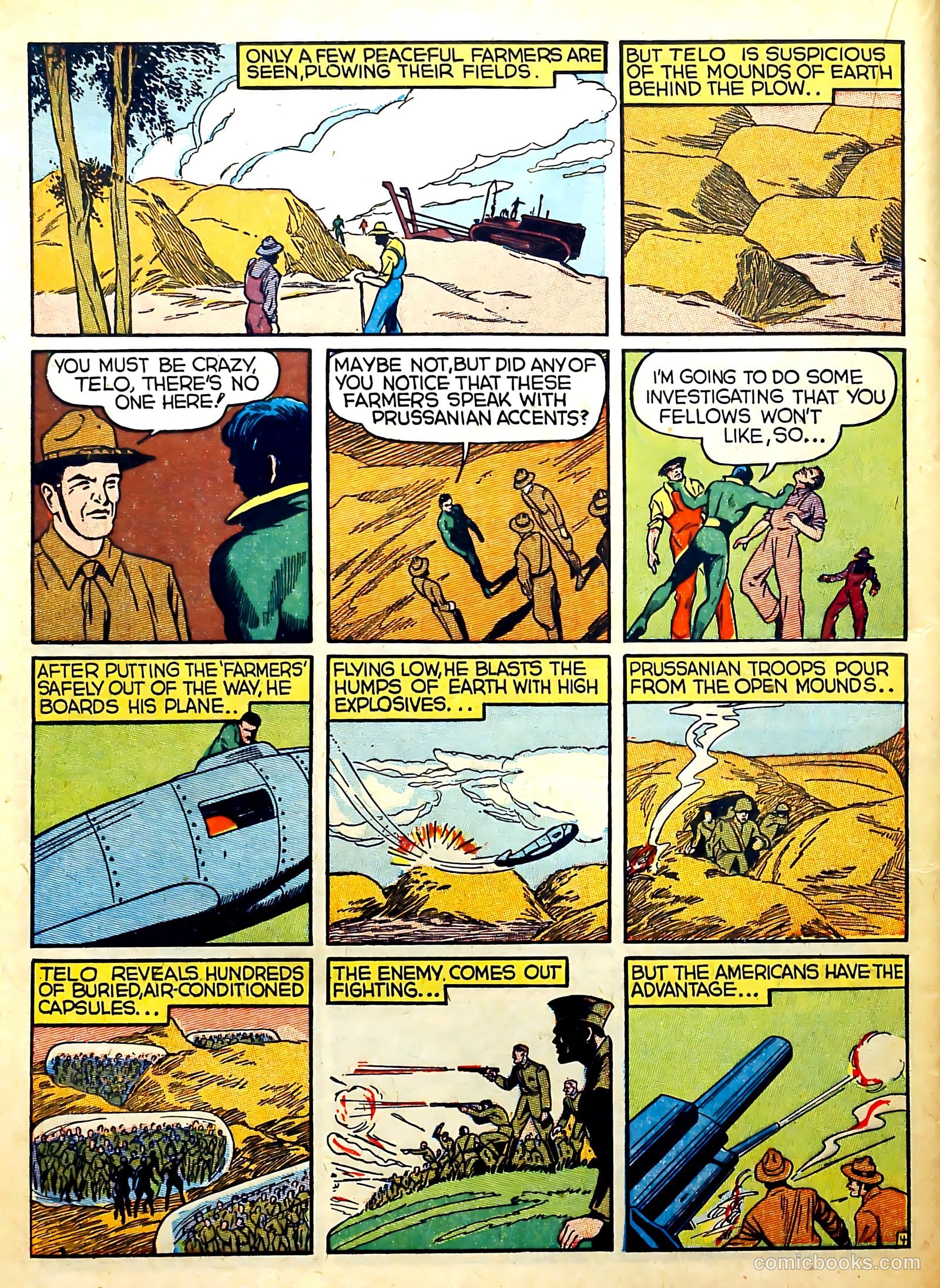 Captain Flight Comics #3 (1944) — page 22 of 53