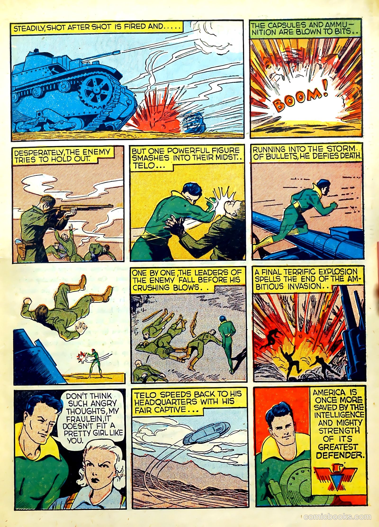 Captain Flight Comics #3 (1944) — page 23 of 53