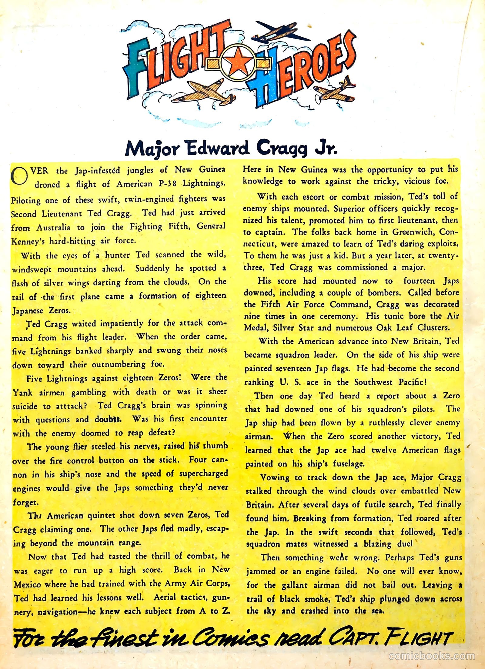 Captain Flight Comics #3 (1944) — page 24 of 53