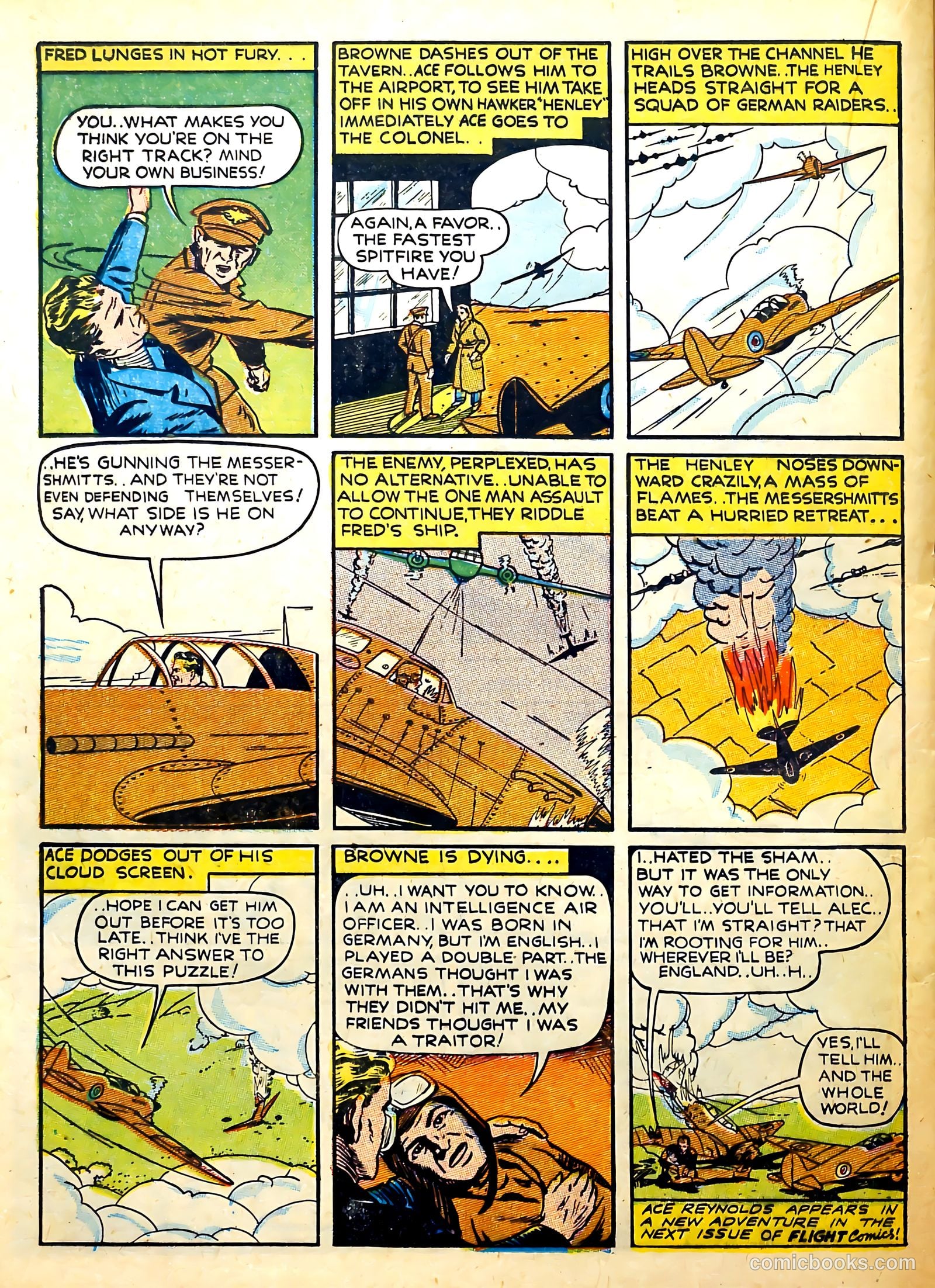 Captain Flight Comics #3 (1944) — page 28 of 53