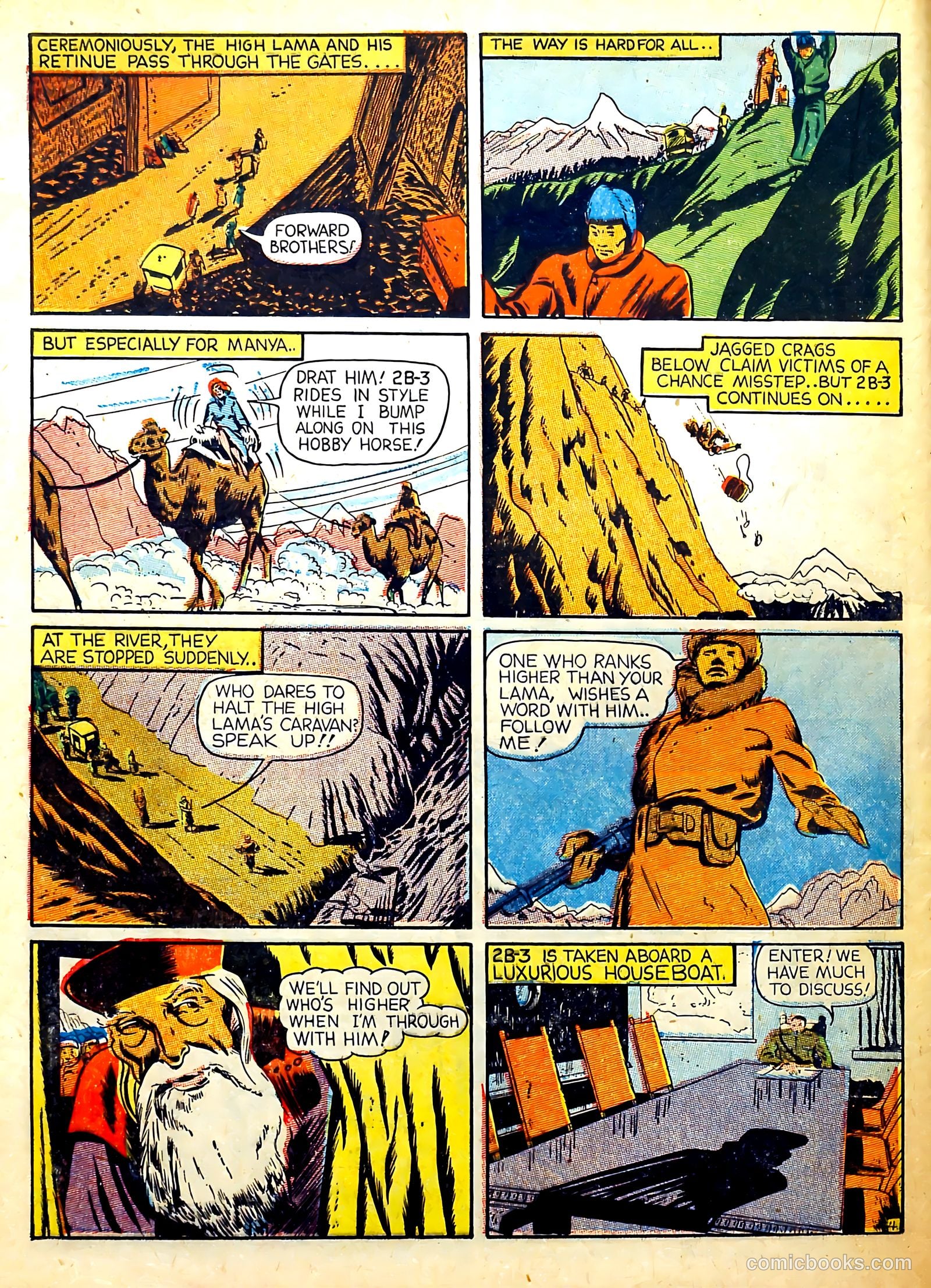 Captain Flight Comics #3 (1944) — page 34 of 53