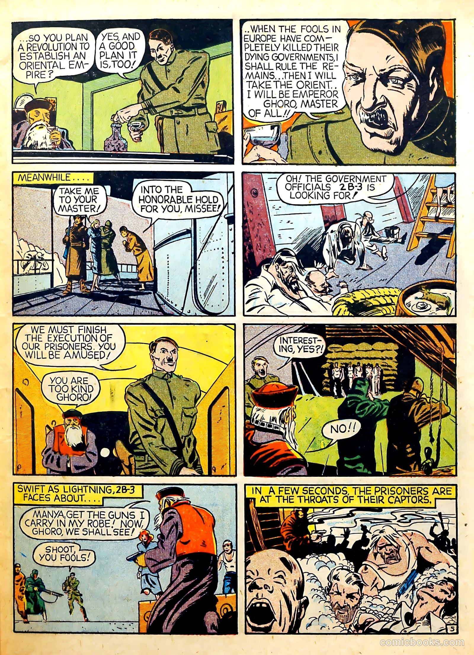Captain Flight Comics #3 (1944) — page 35 of 53