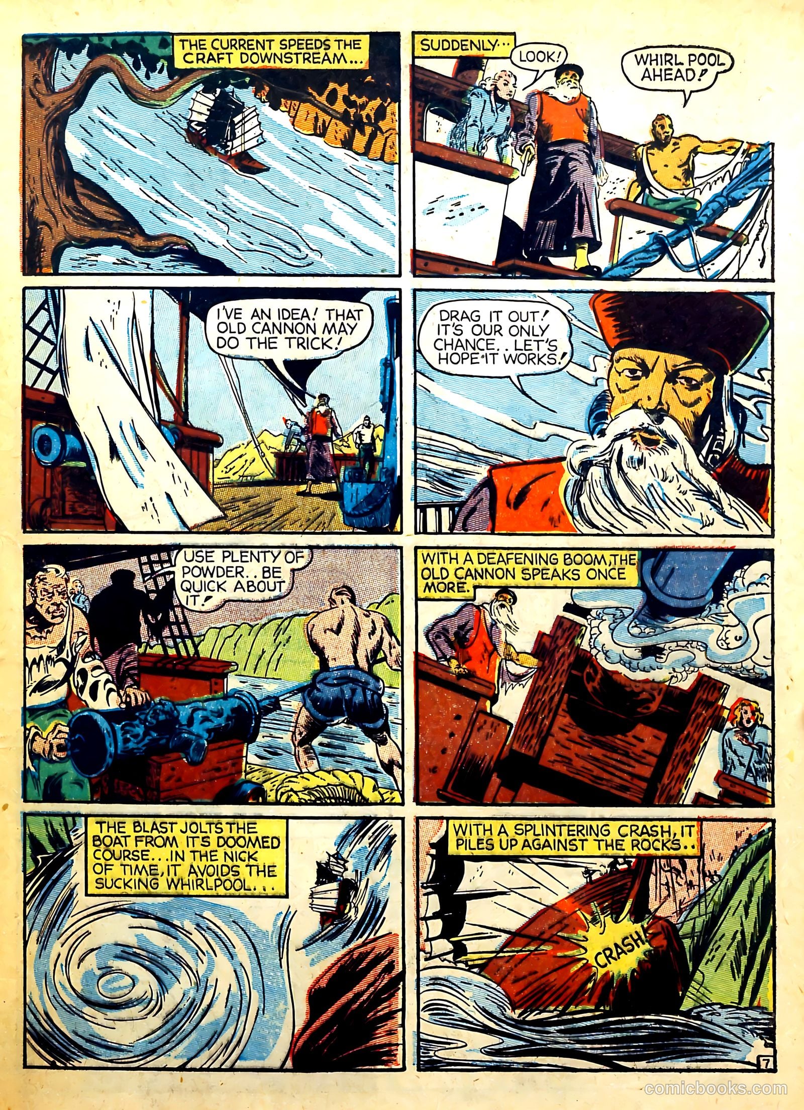 Captain Flight Comics #3 (1944) — page 37 of 53