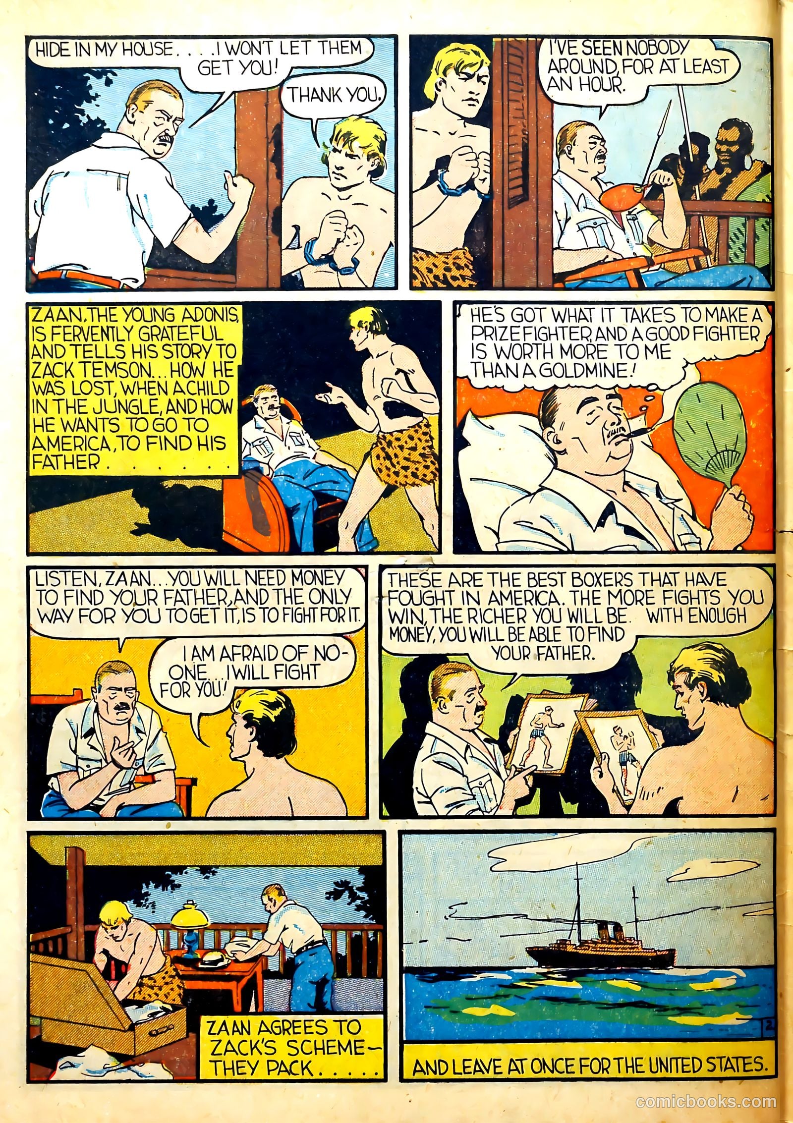 Captain Flight Comics #3 (1944) — page 48 of 53