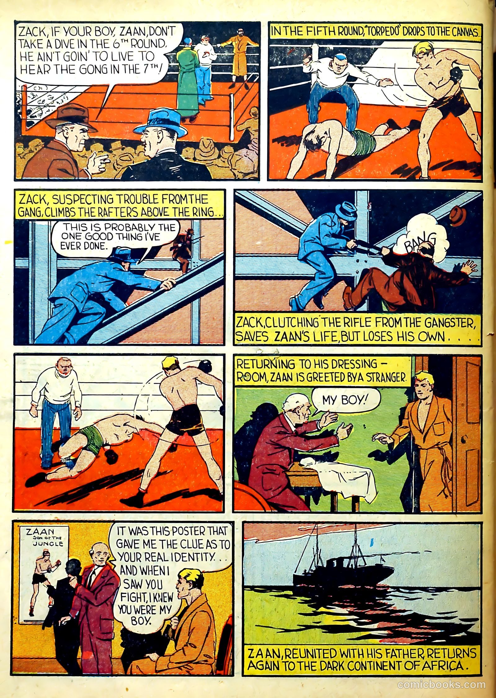 Captain Flight Comics #3 (1944) — page 50 of 53