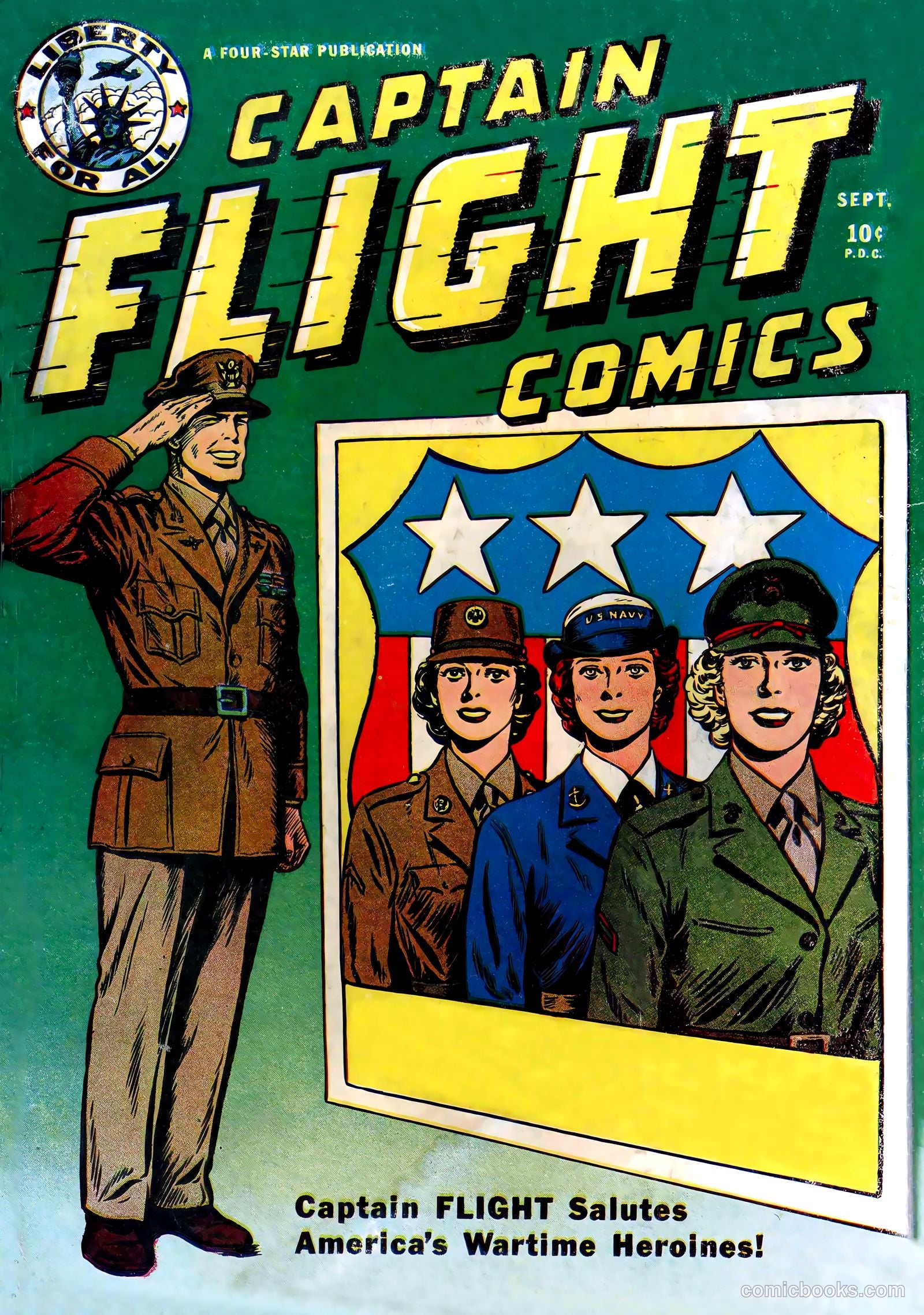 Captain Flight Comics #4