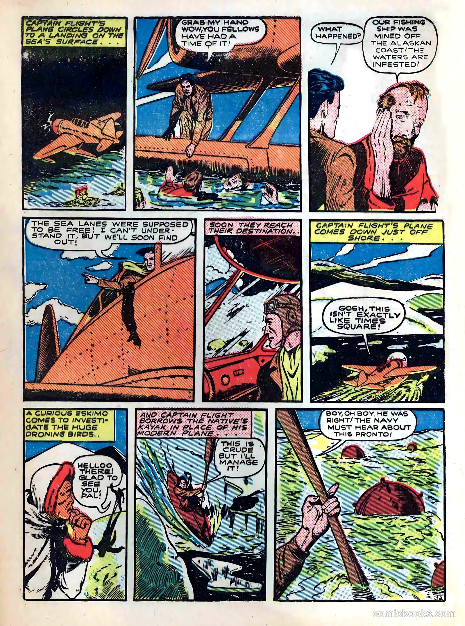 Captain Flight Comics #4 (1944) — page 4 of 52