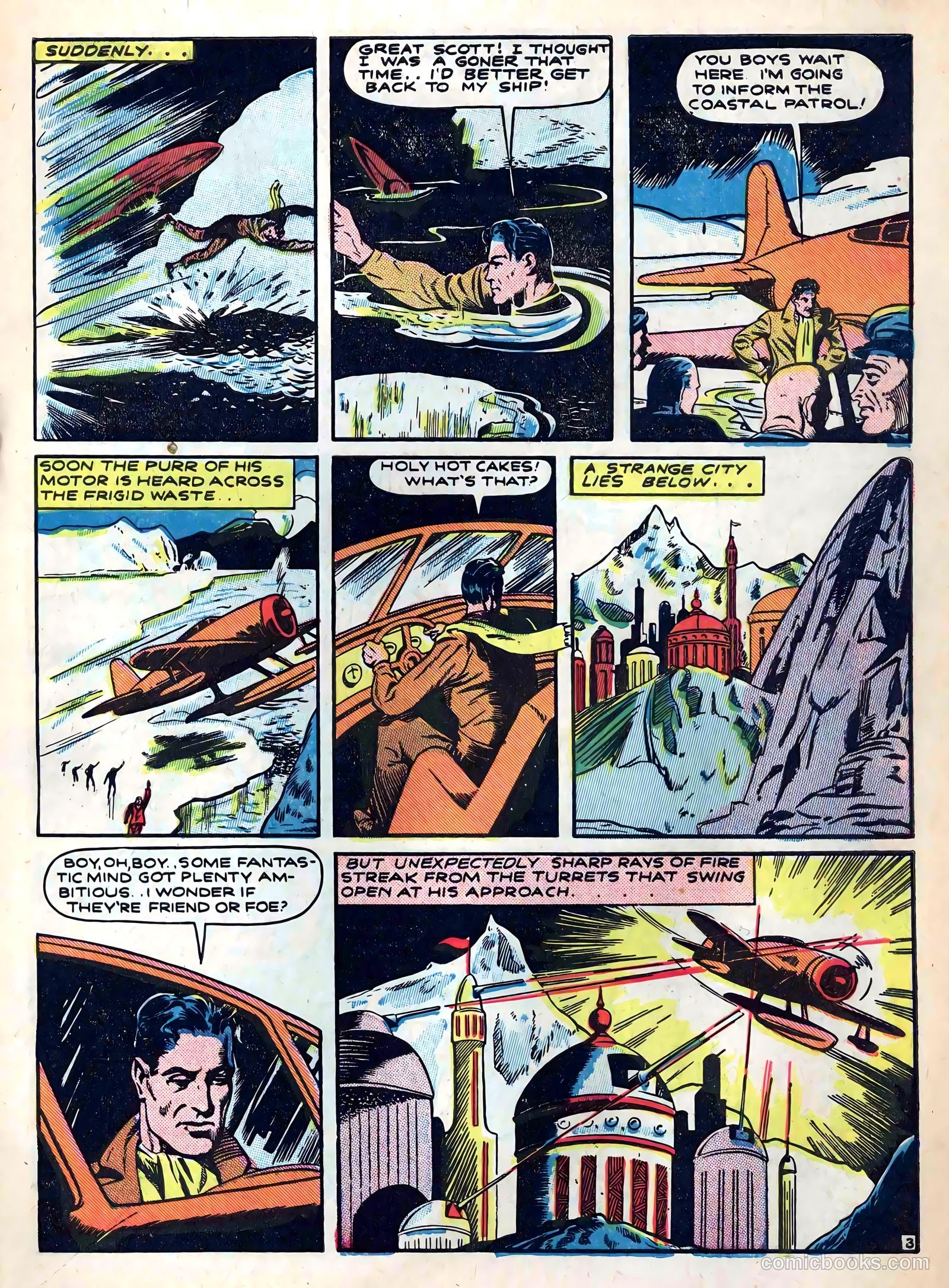 Captain Flight Comics #4 (1944) — page 5 of 52