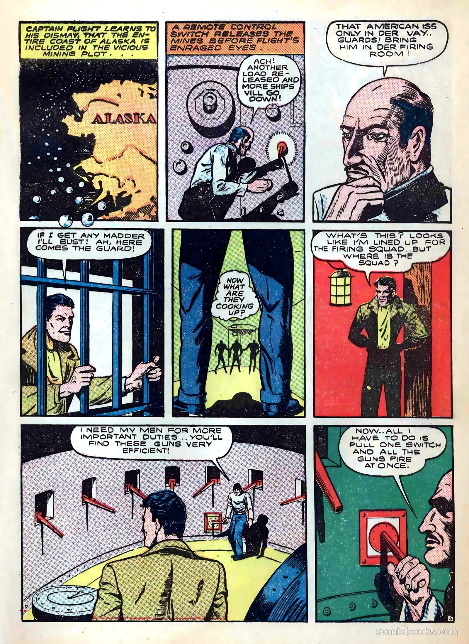 Captain Flight Comics #4 (1944) — page 7 of 52