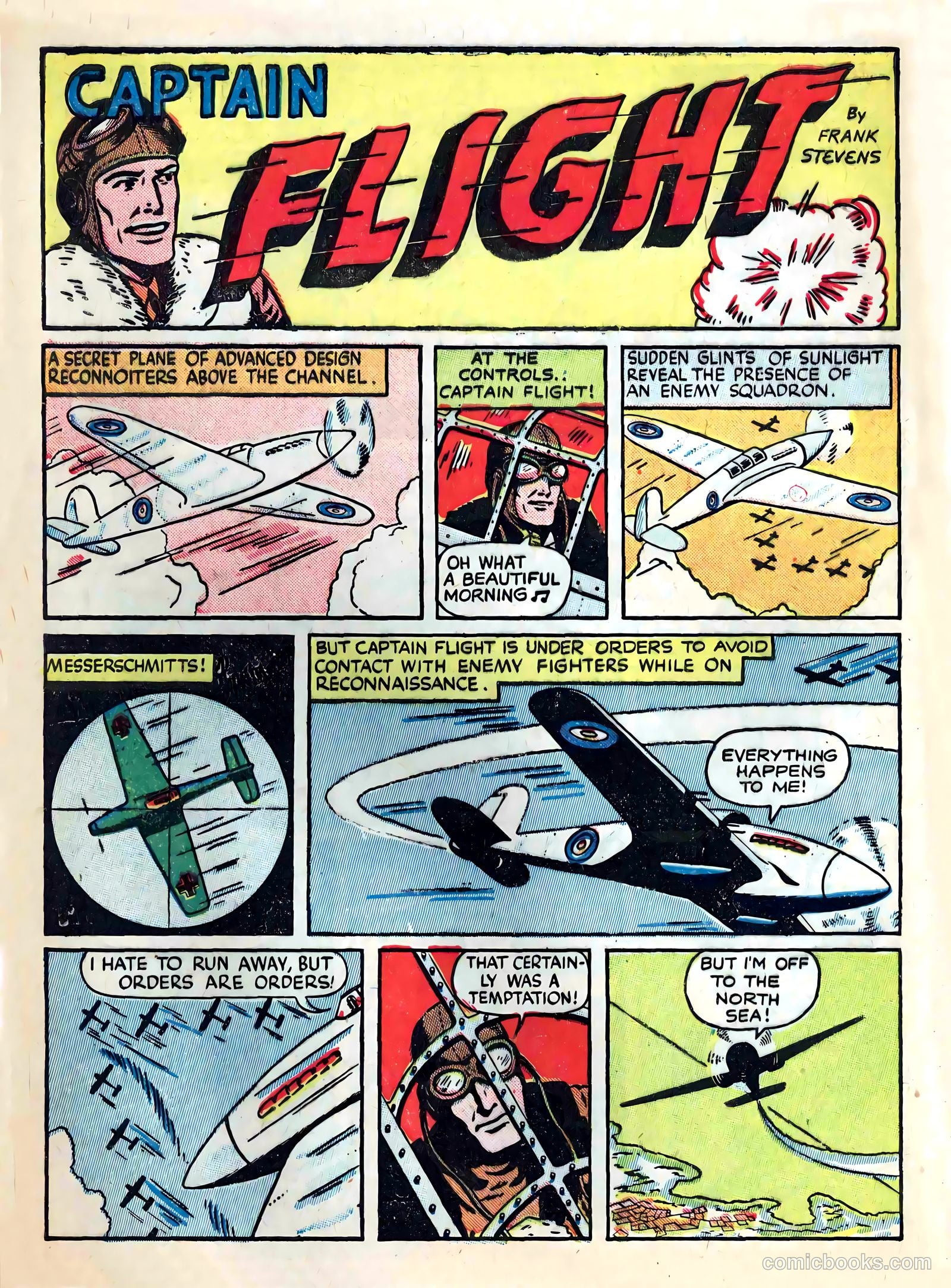 Captain Flight Comics #4 (1944) — page 10 of 52