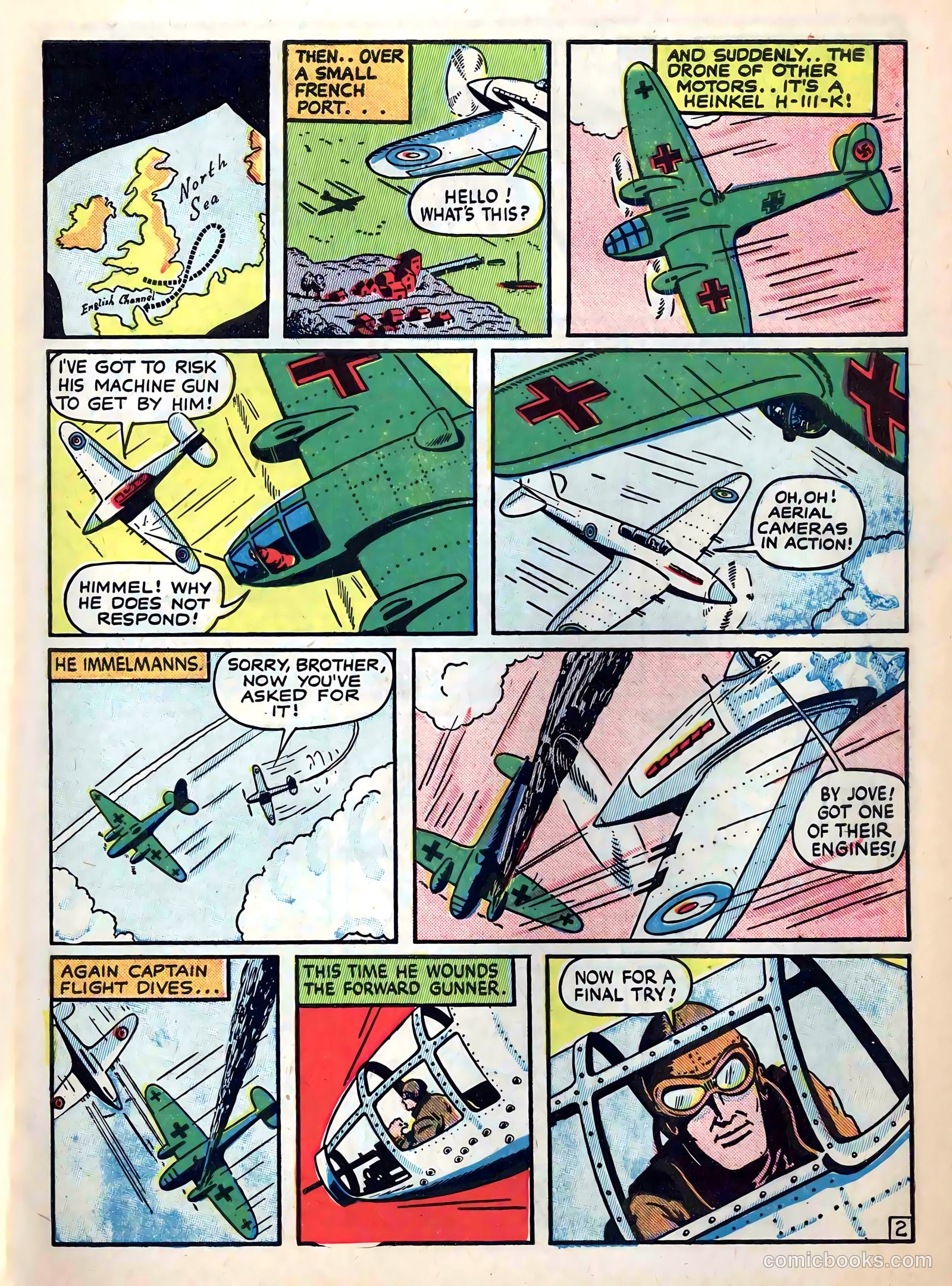 Captain Flight Comics #4 (1944) — page 11 of 52
