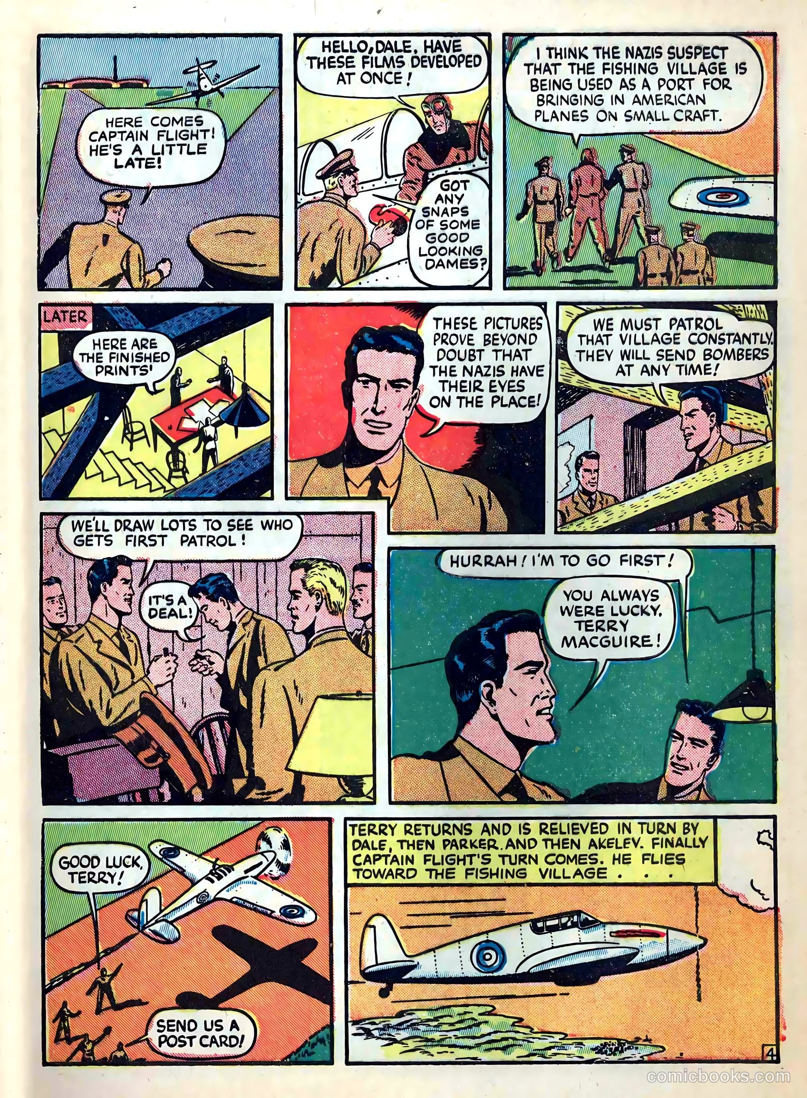 Captain Flight Comics #4 (1944) — page 13 of 52