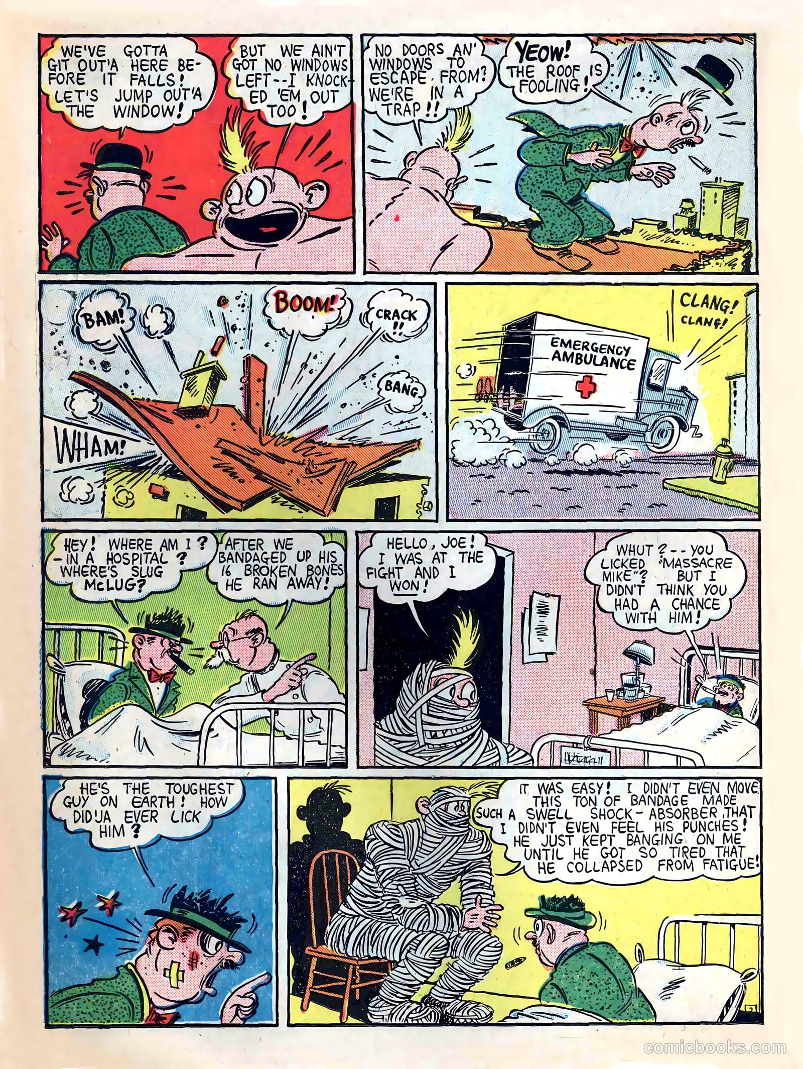 Captain Flight Comics #4 (1944) — page 18 of 52