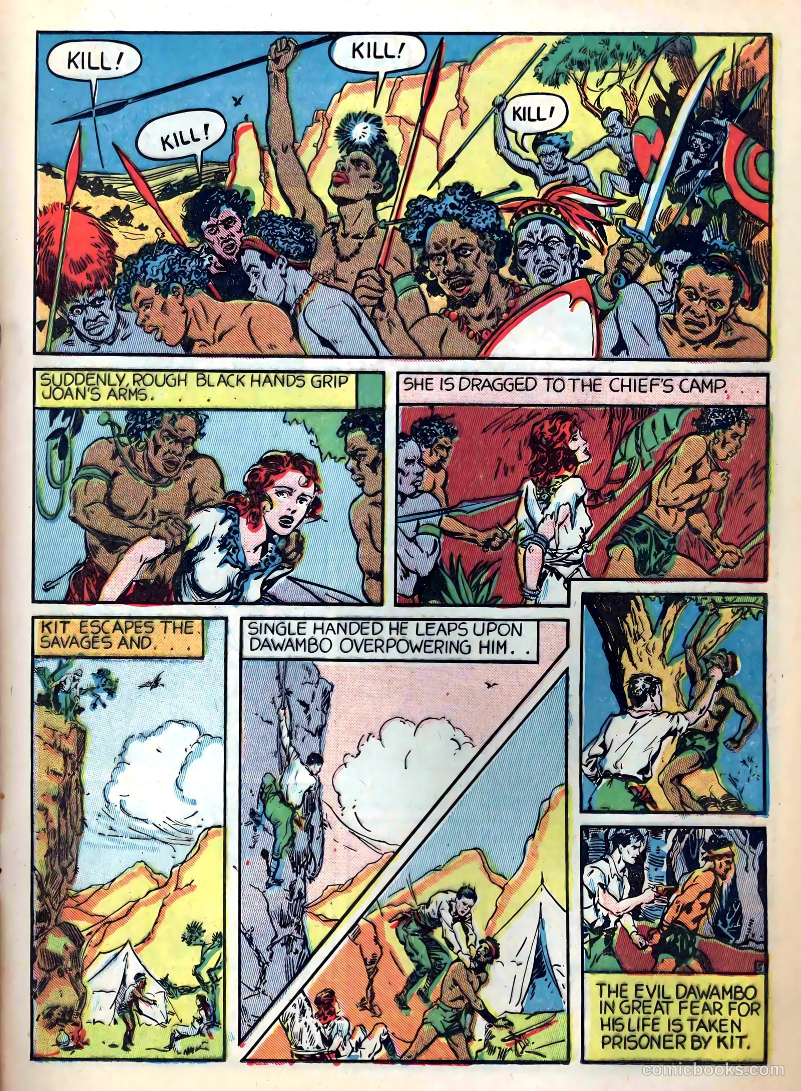 Captain Flight Comics #4 (1944) — page 23 of 52
