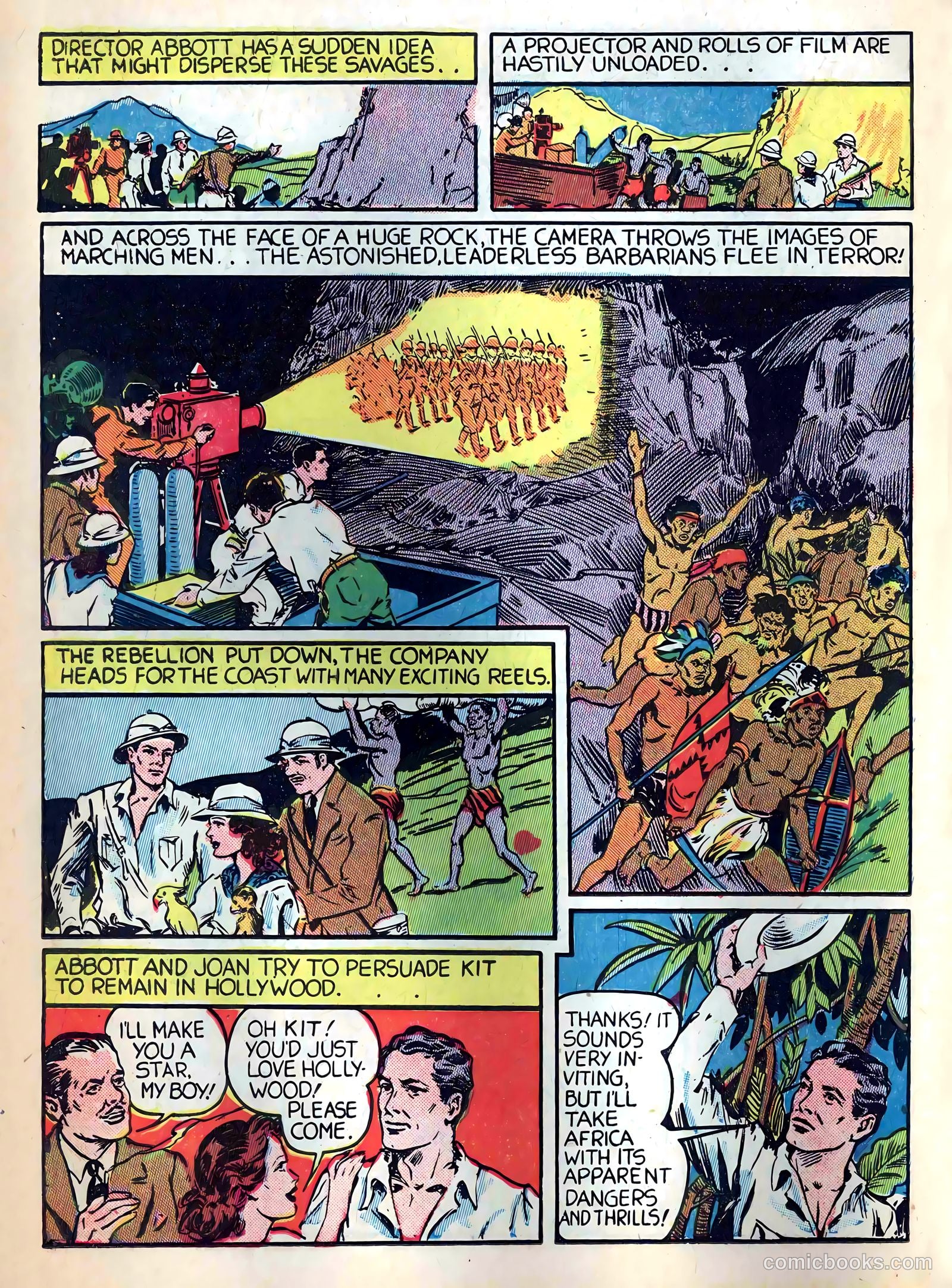 Captain Flight Comics #4 (1944) — page 24 of 52