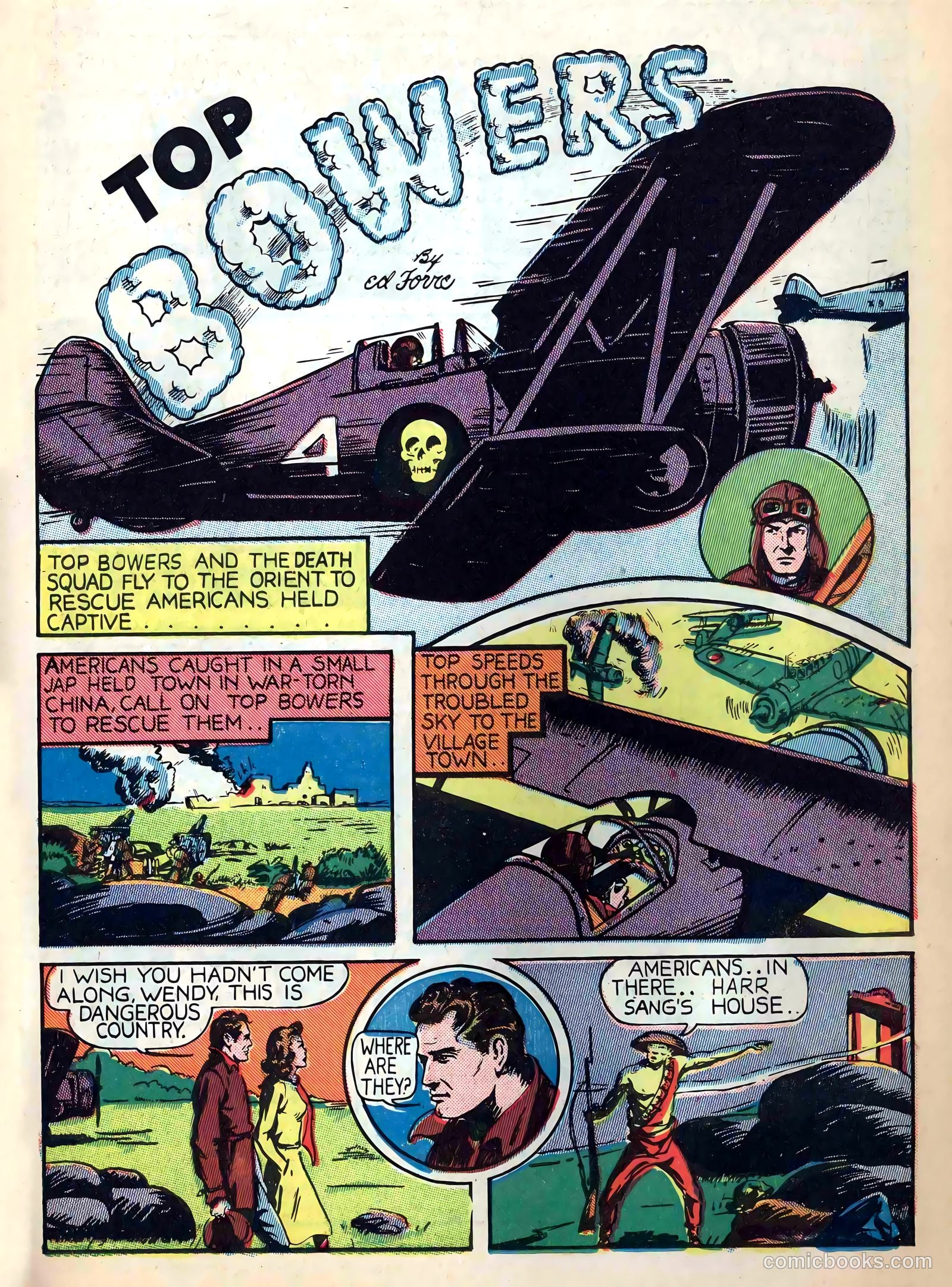 Captain Flight Comics #4 (1944) — page 27 of 52