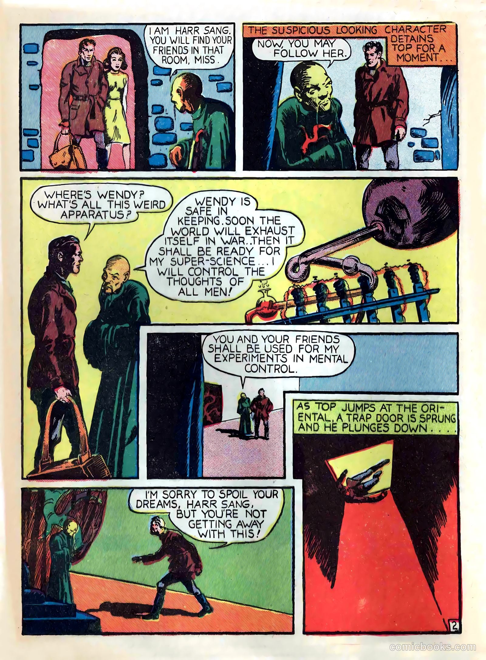 Captain Flight Comics #4 (1944) — page 28 of 52