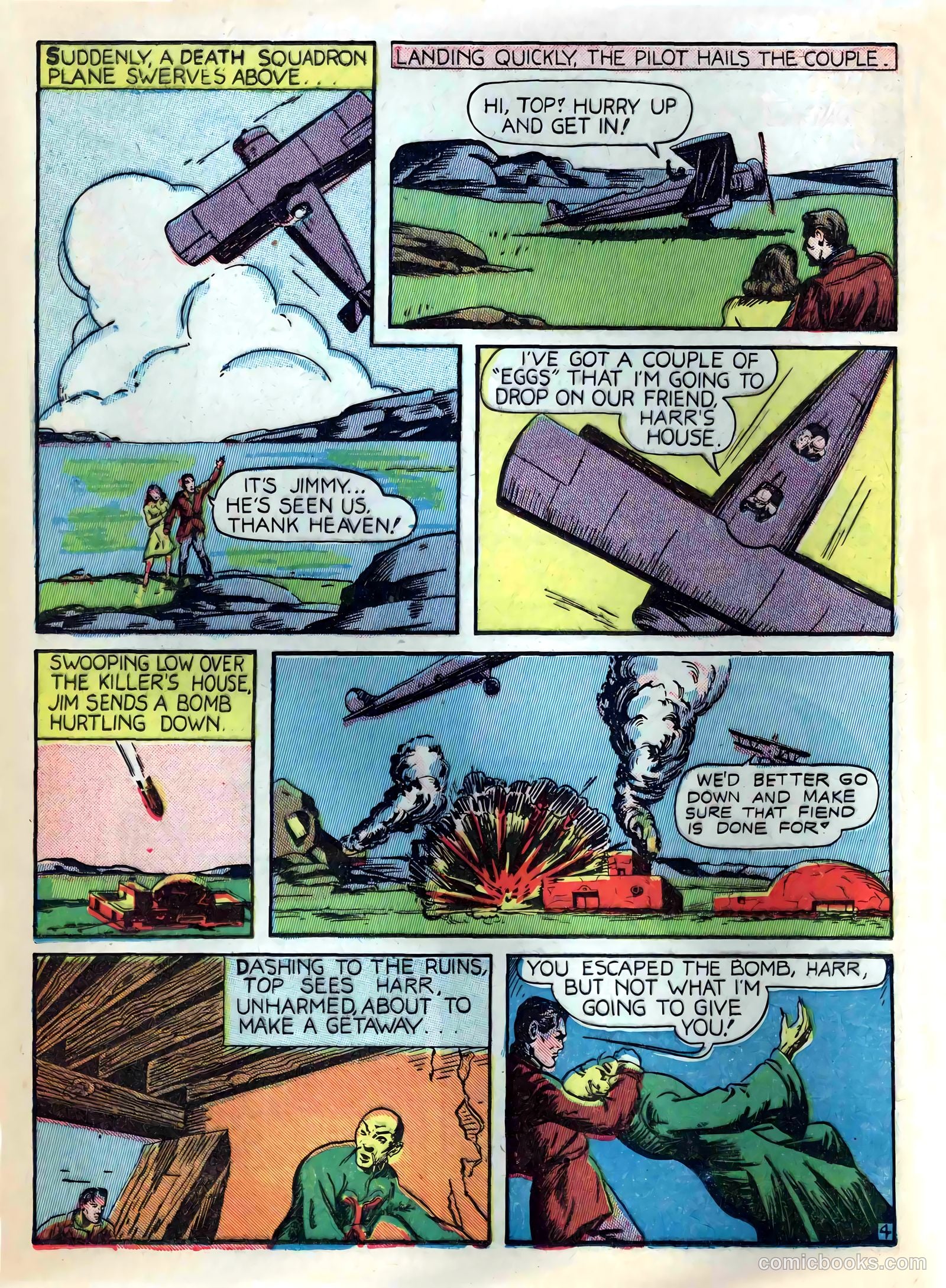Captain Flight Comics #4 (1944) — page 30 of 52
