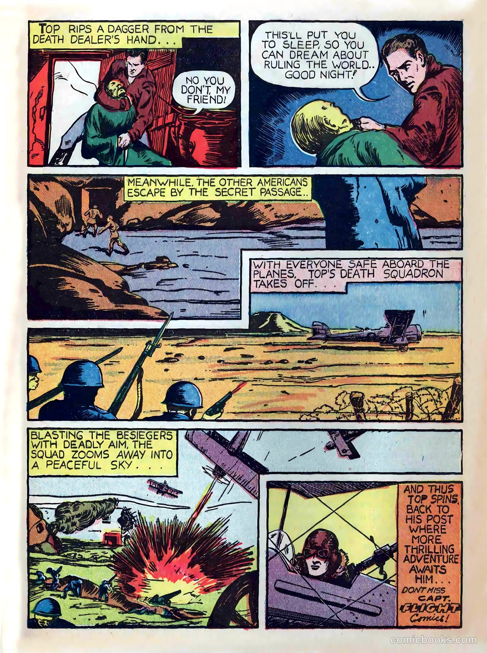 Captain Flight Comics #4 (1944) — page 31 of 52