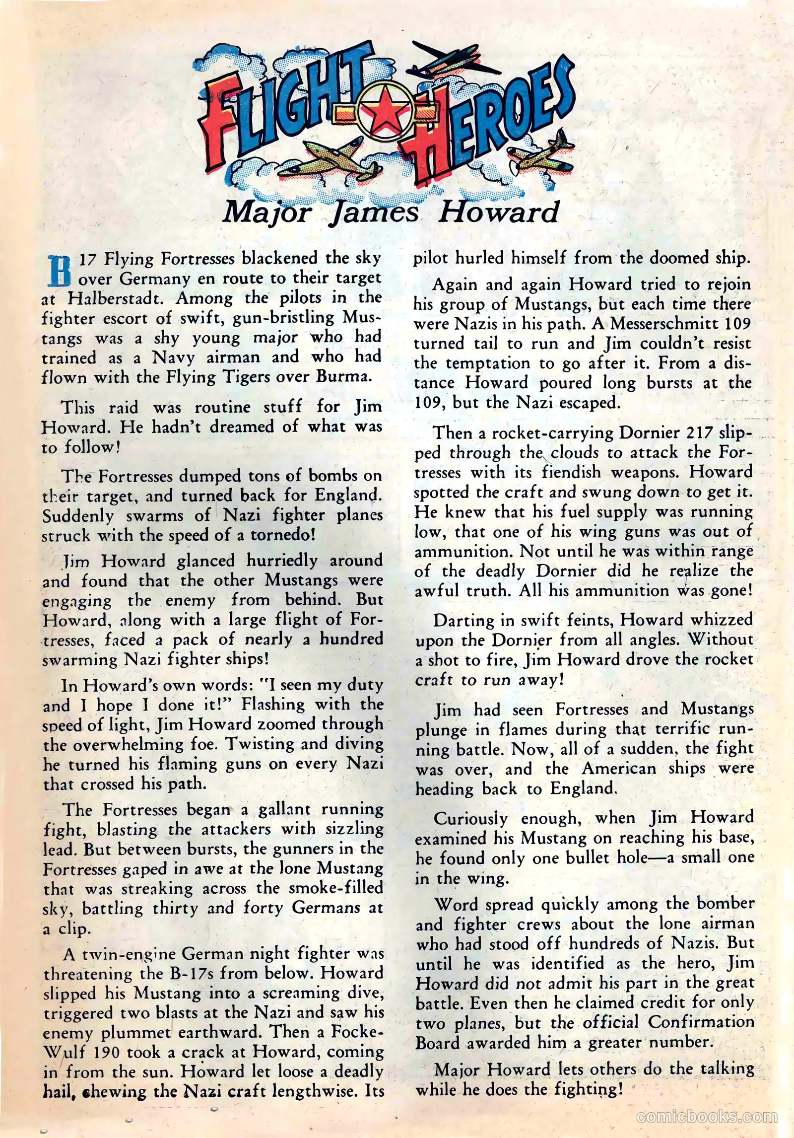 Captain Flight Comics #4 (1944) — page 32 of 52