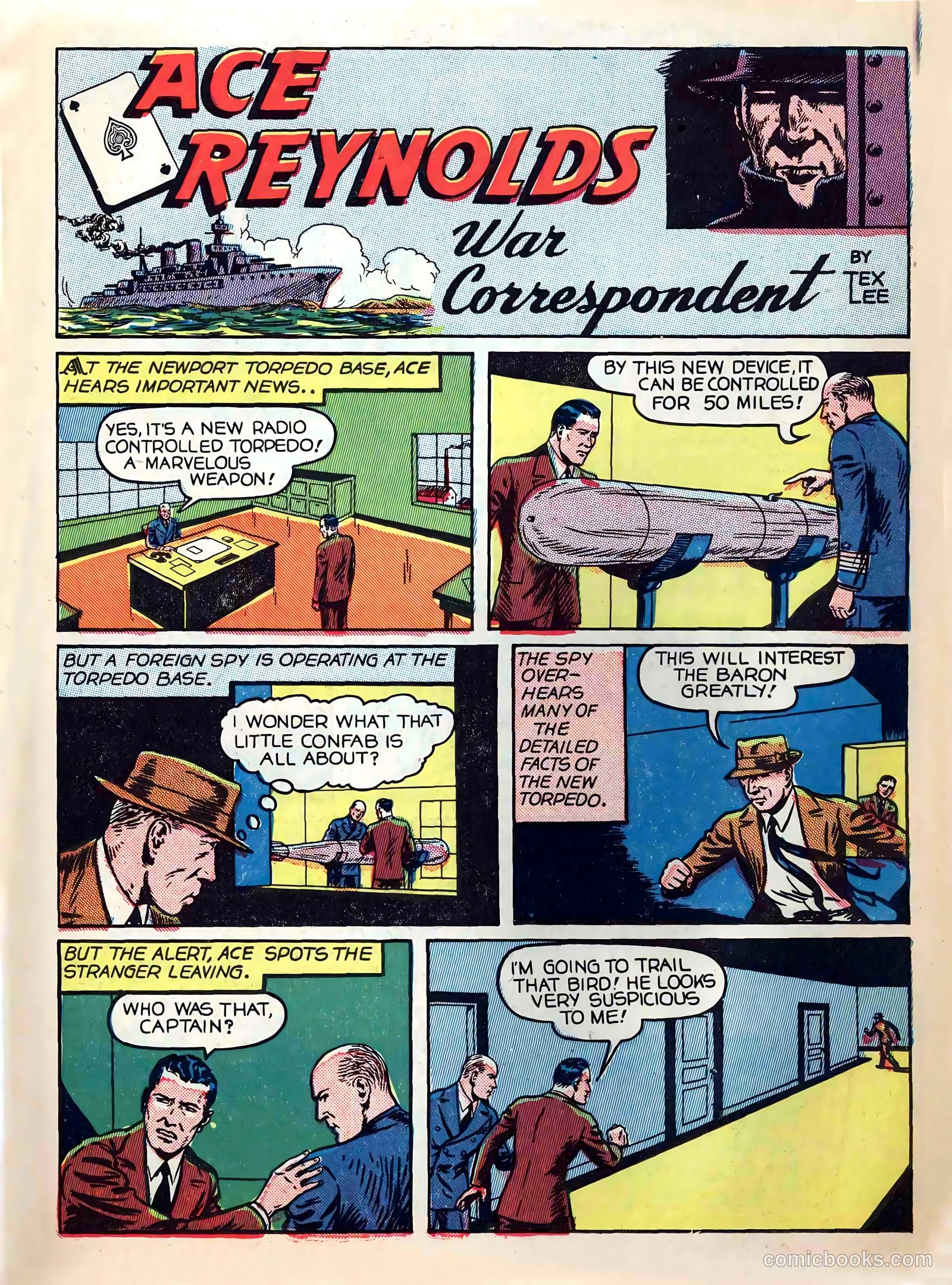Captain Flight Comics #4 (1944) — page 33 of 52