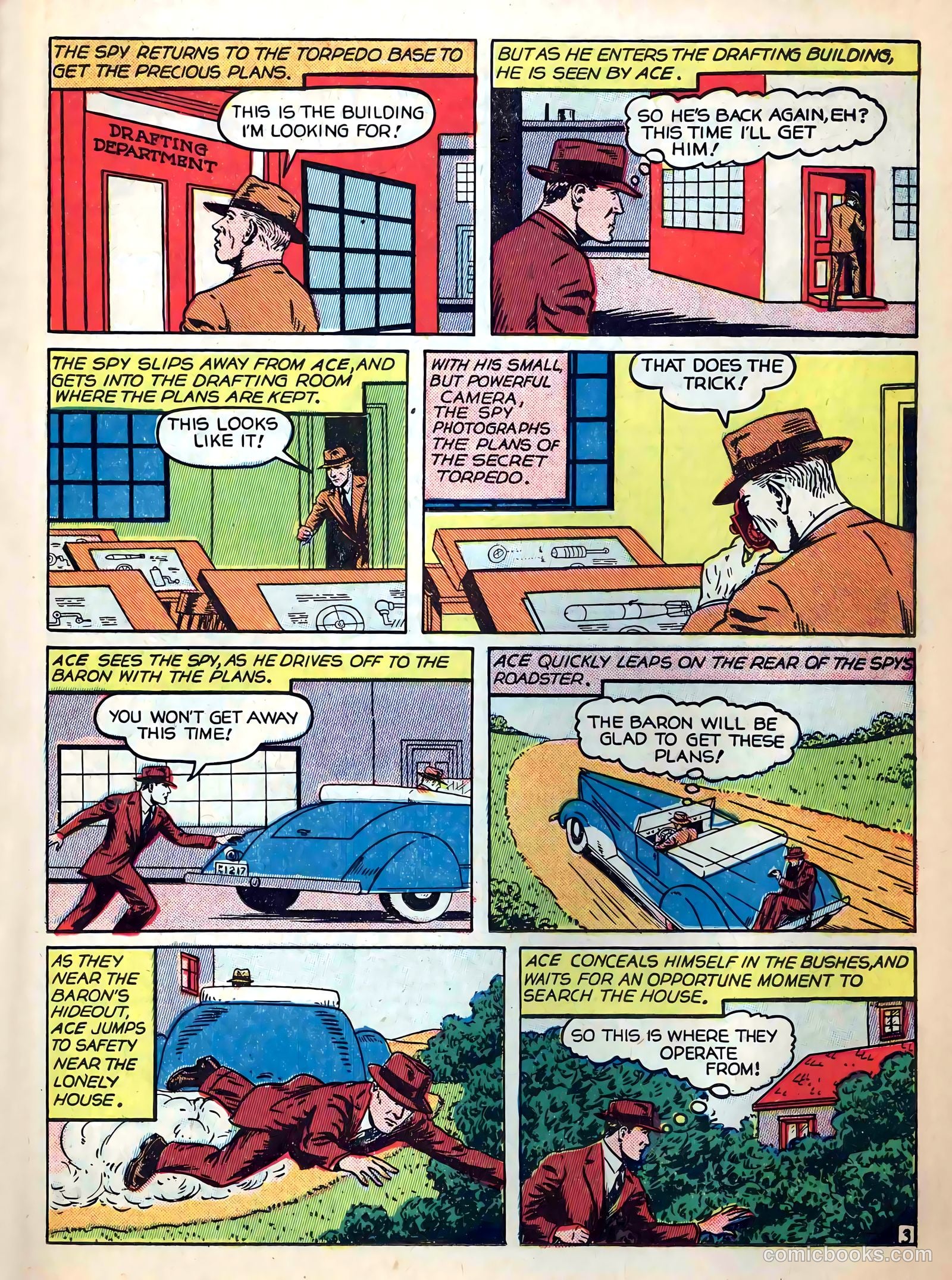 Captain Flight Comics #4 (1944) — page 35 of 52