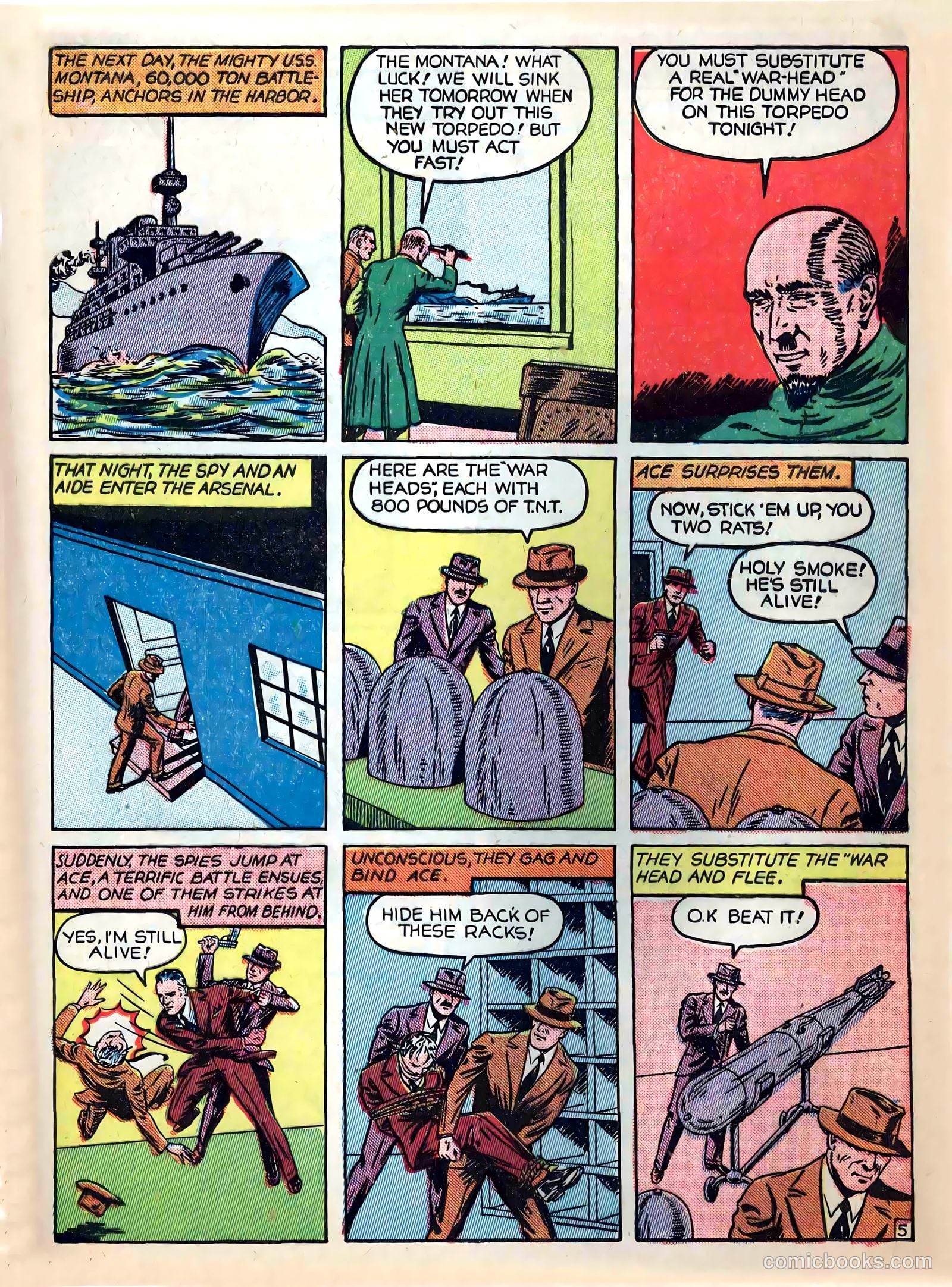 Captain Flight Comics #4 (1944) — page 37 of 52
