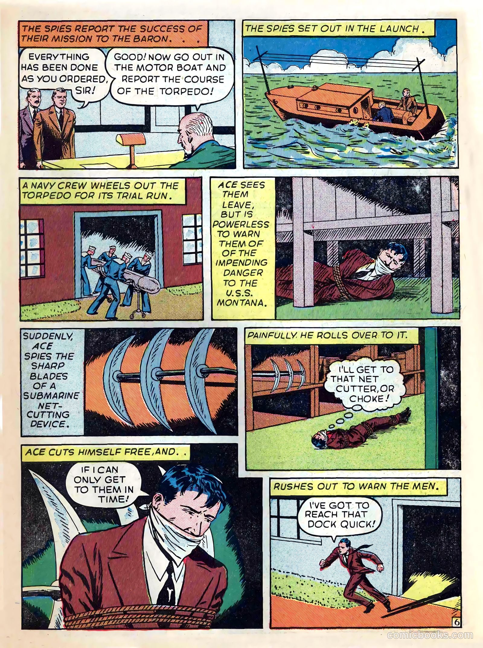 Captain Flight Comics #4 (1944) — page 38 of 52