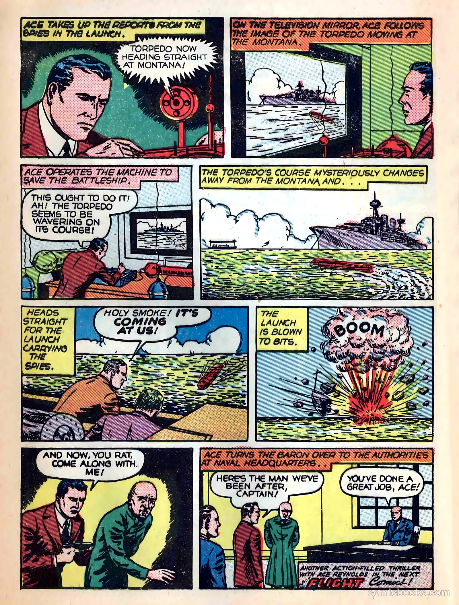 Captain Flight Comics #4 (1944) — page 40 of 52