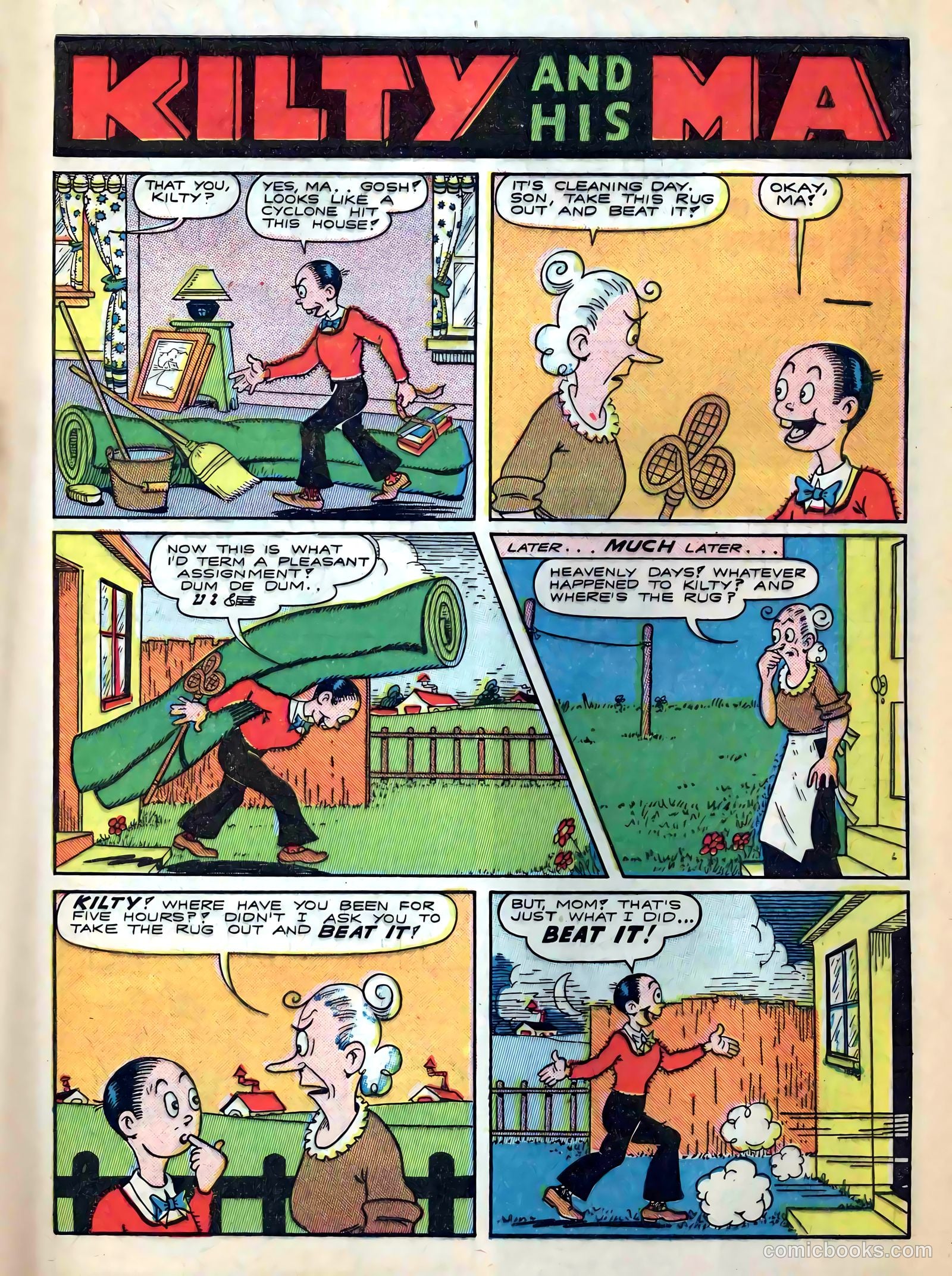 Captain Flight Comics #4 (1944) — page 41 of 52