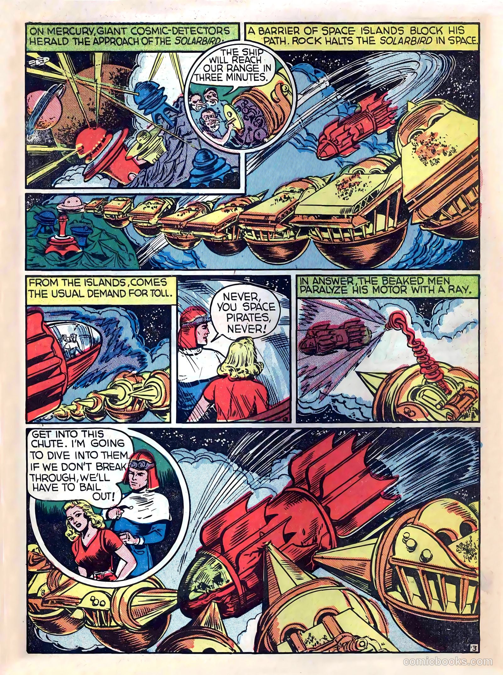 Captain Flight Comics #4 (1944) — page 45 of 52