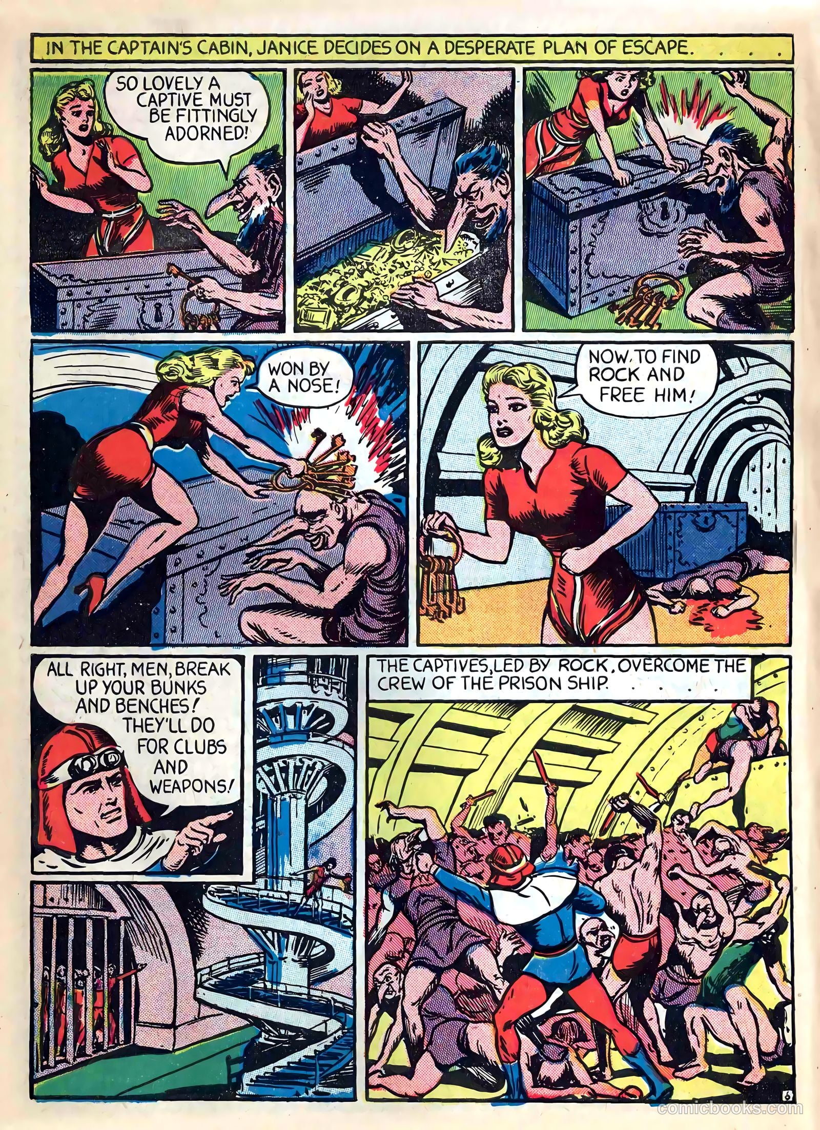 Captain Flight Comics #4 (1944) — page 48 of 52