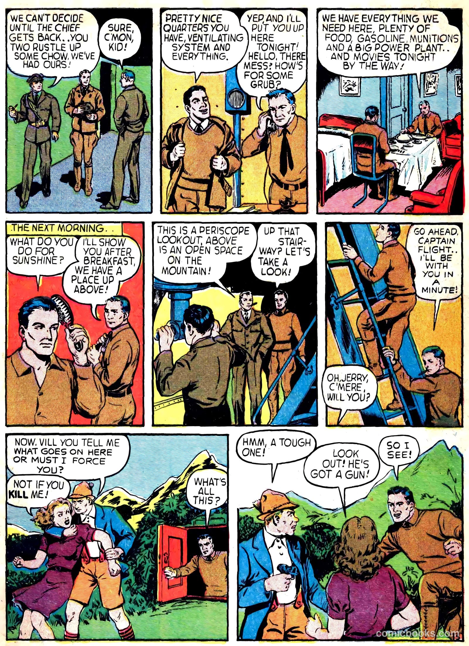 Captain Flight Comics #5 (1944) — page 7 of 51