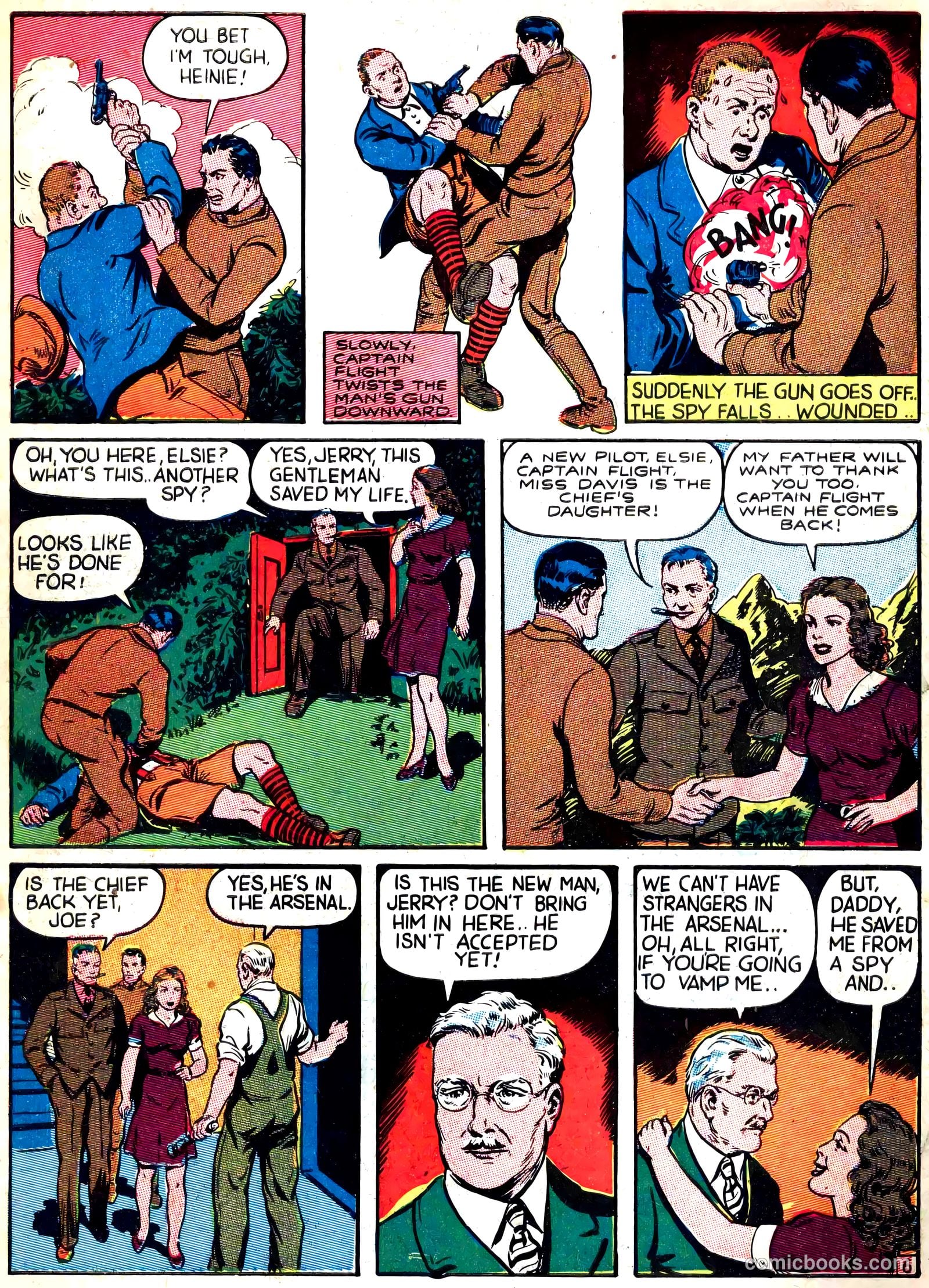 Captain Flight Comics #5 (1944) — page 8 of 51