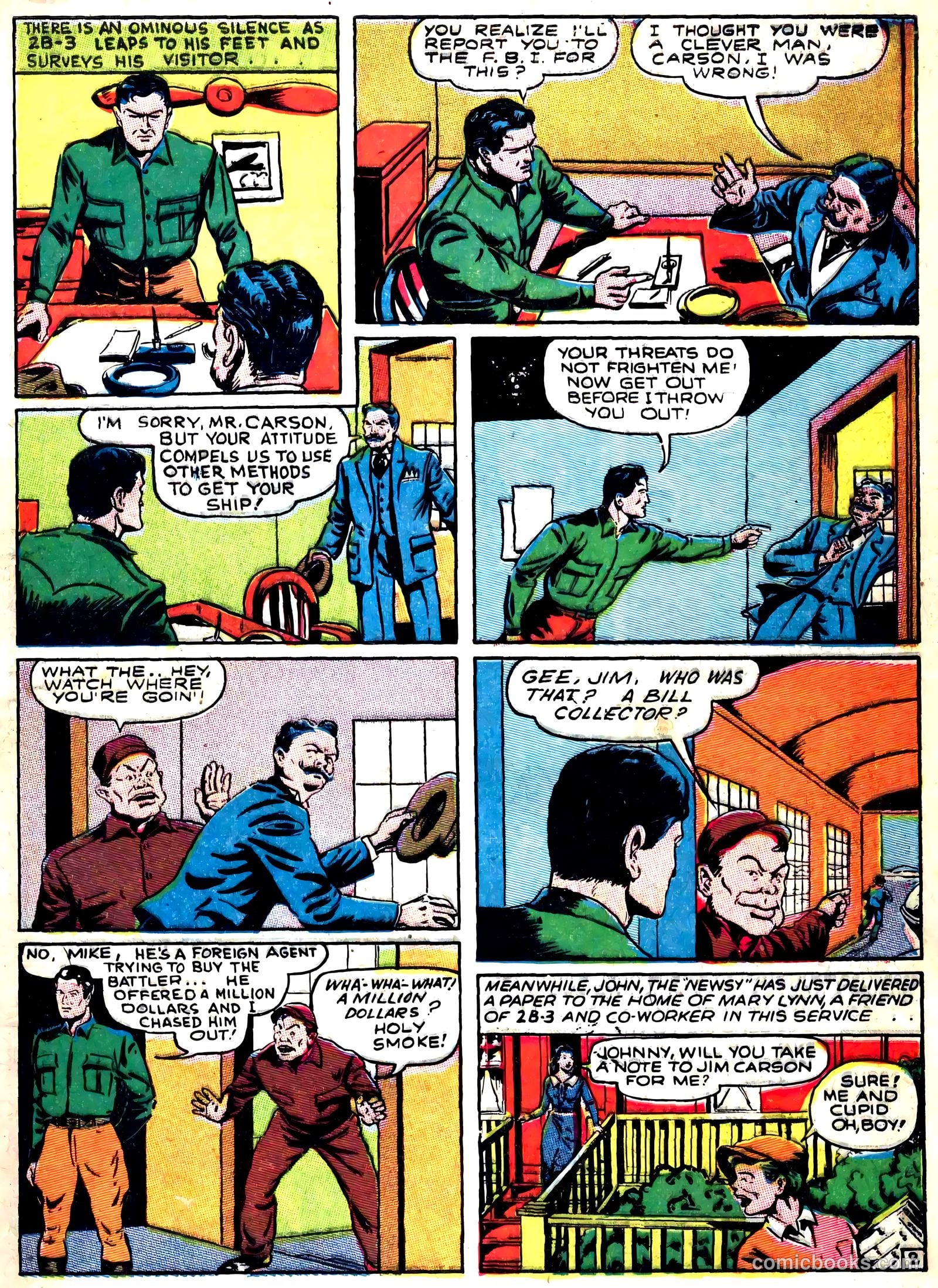 Captain Flight Comics #5 (1944) — page 13 of 51