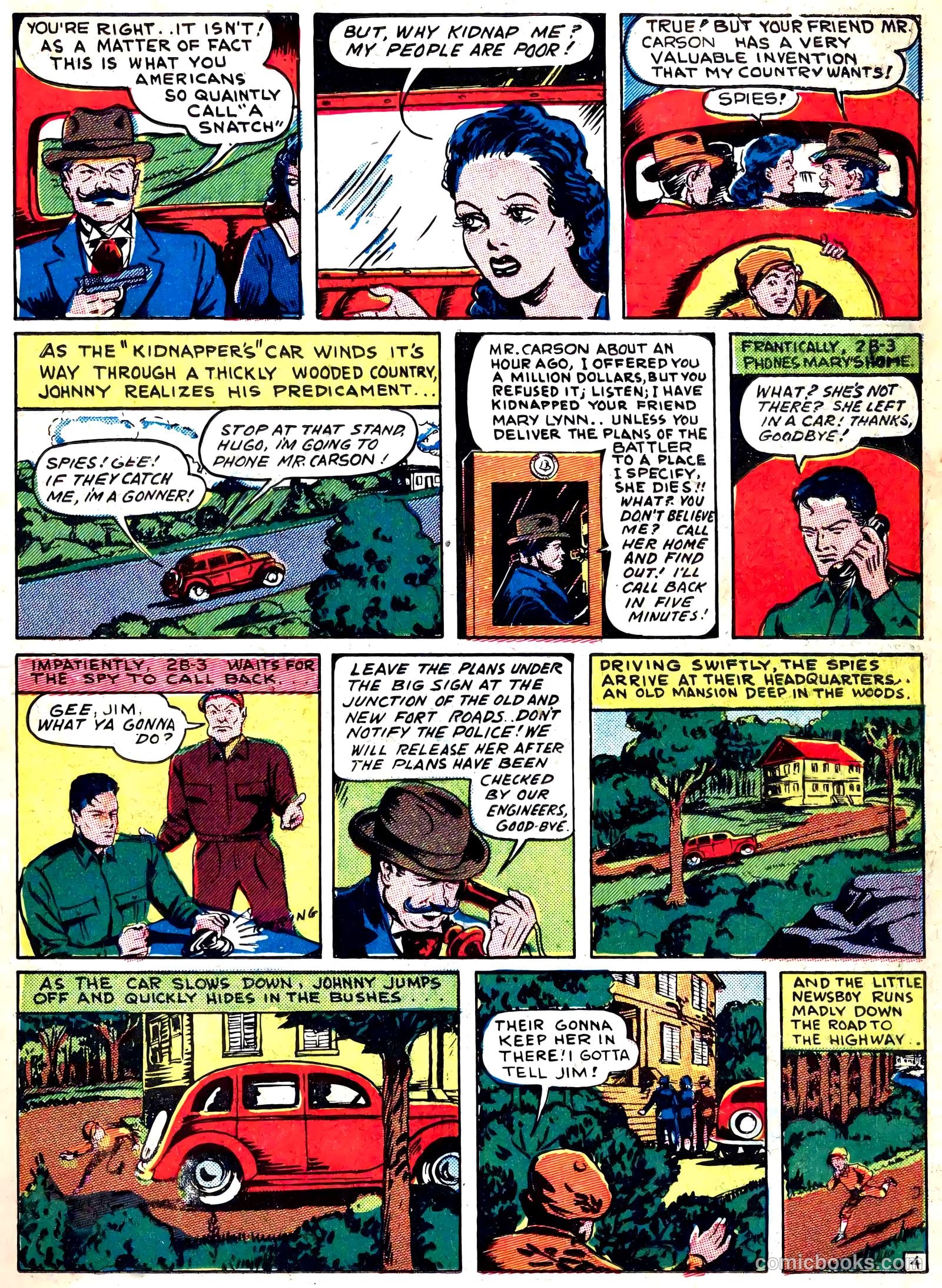 Captain Flight Comics #5 (1944) — page 15 of 51