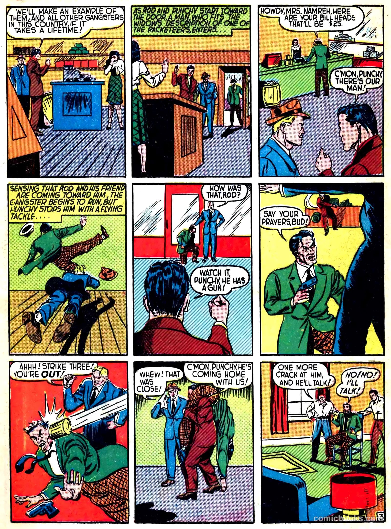 Captain Flight Comics #5 (1944) — page 19 of 51