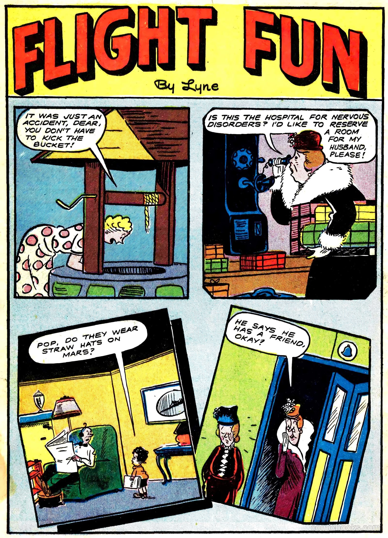 Captain Flight Comics #5 (1944) — page 34 of 51