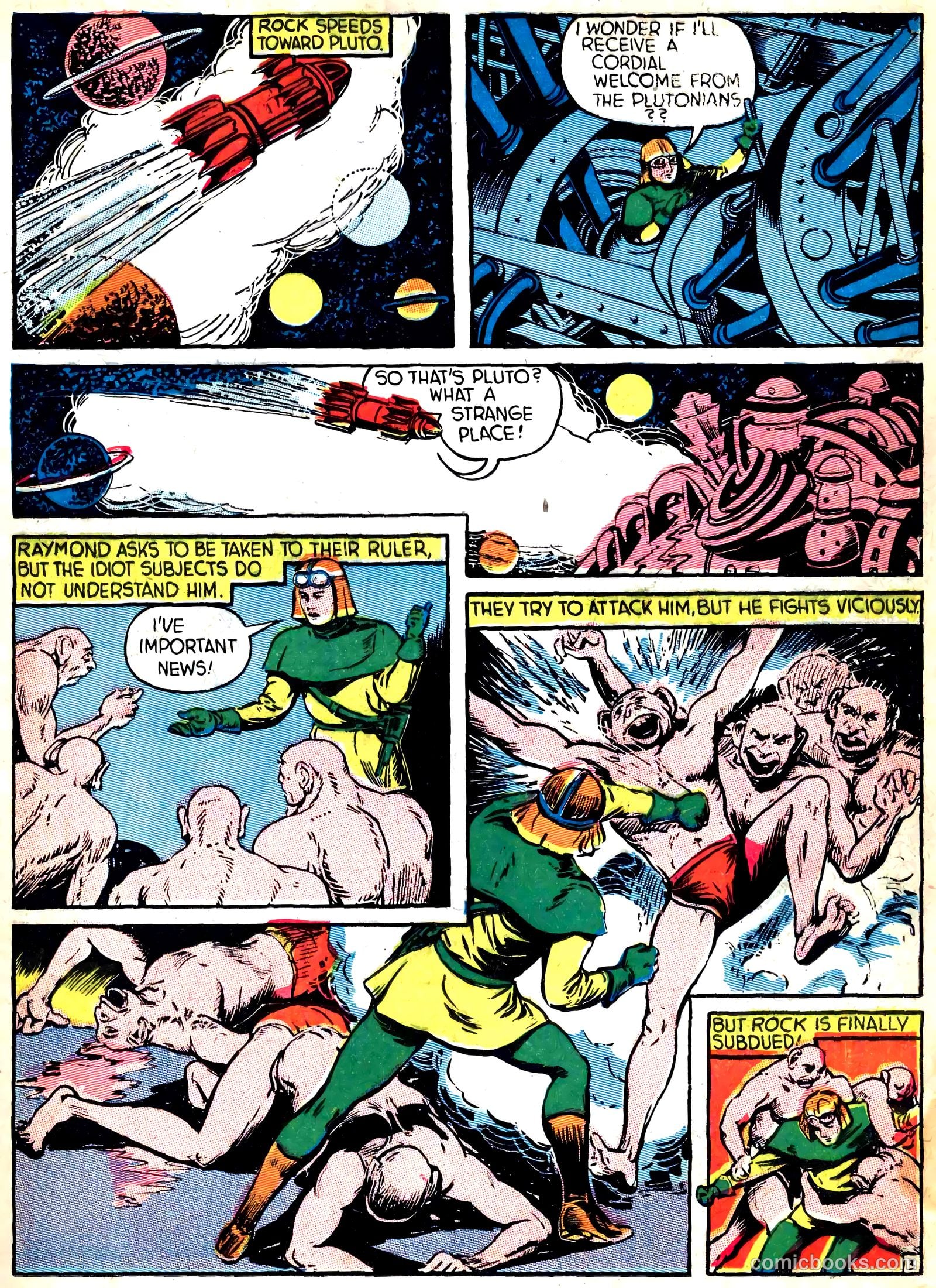 Captain Flight Comics #5 (1944) — page 37 of 51