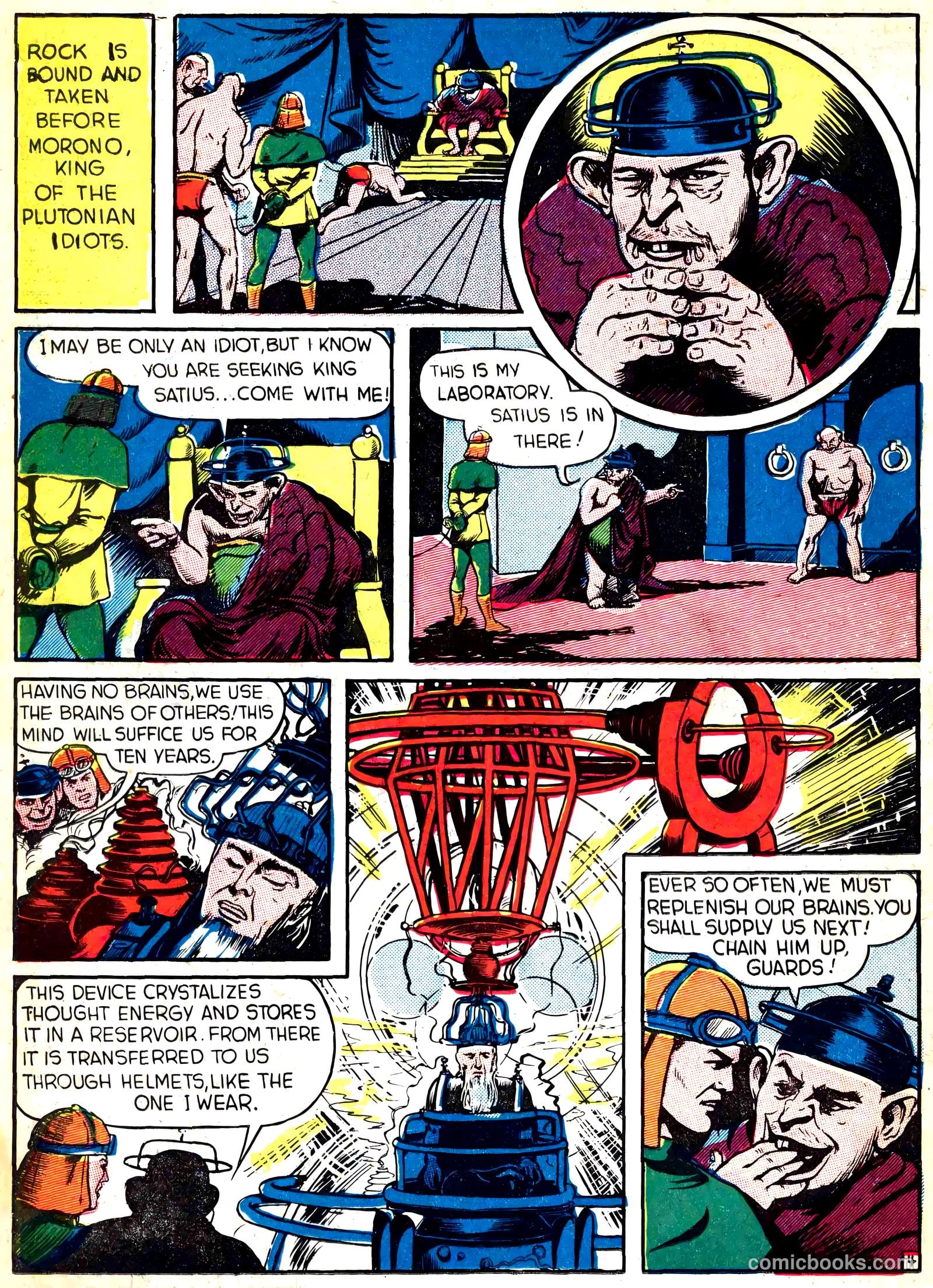 Captain Flight Comics #5 (1944) — page 38 of 51