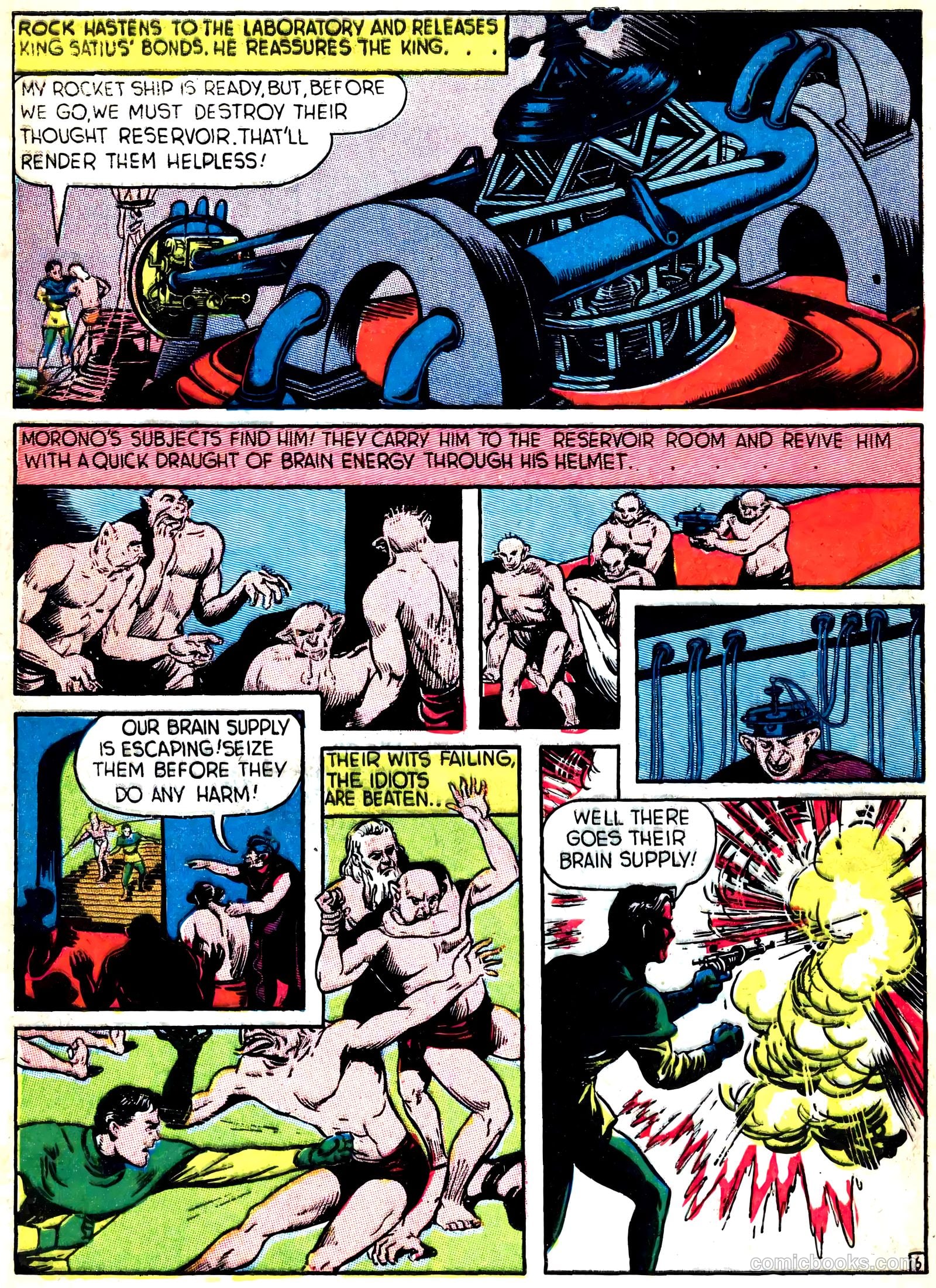 Captain Flight Comics #5 (1944) — page 40 of 51