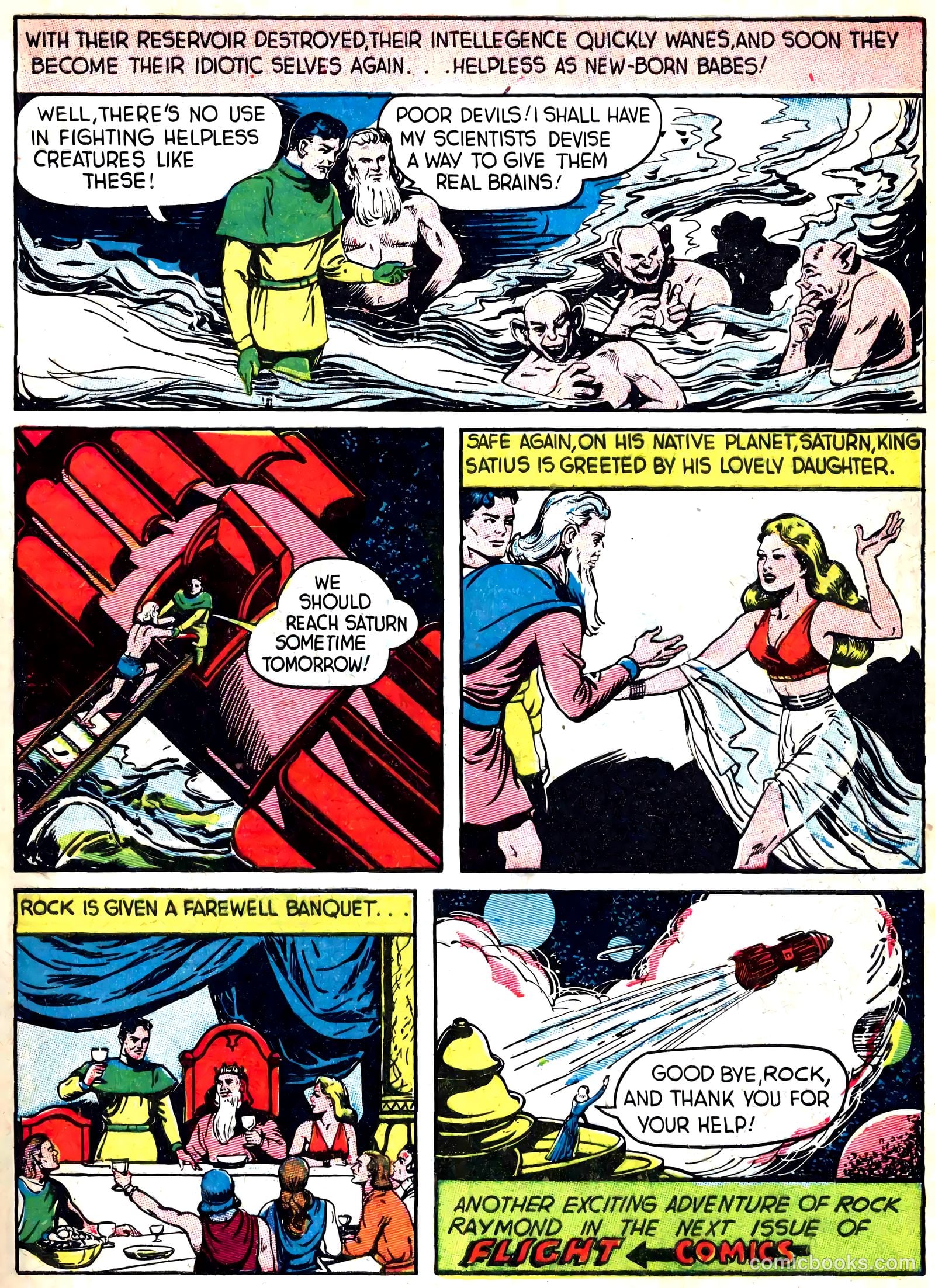 Captain Flight Comics #5 (1944) — page 41 of 51