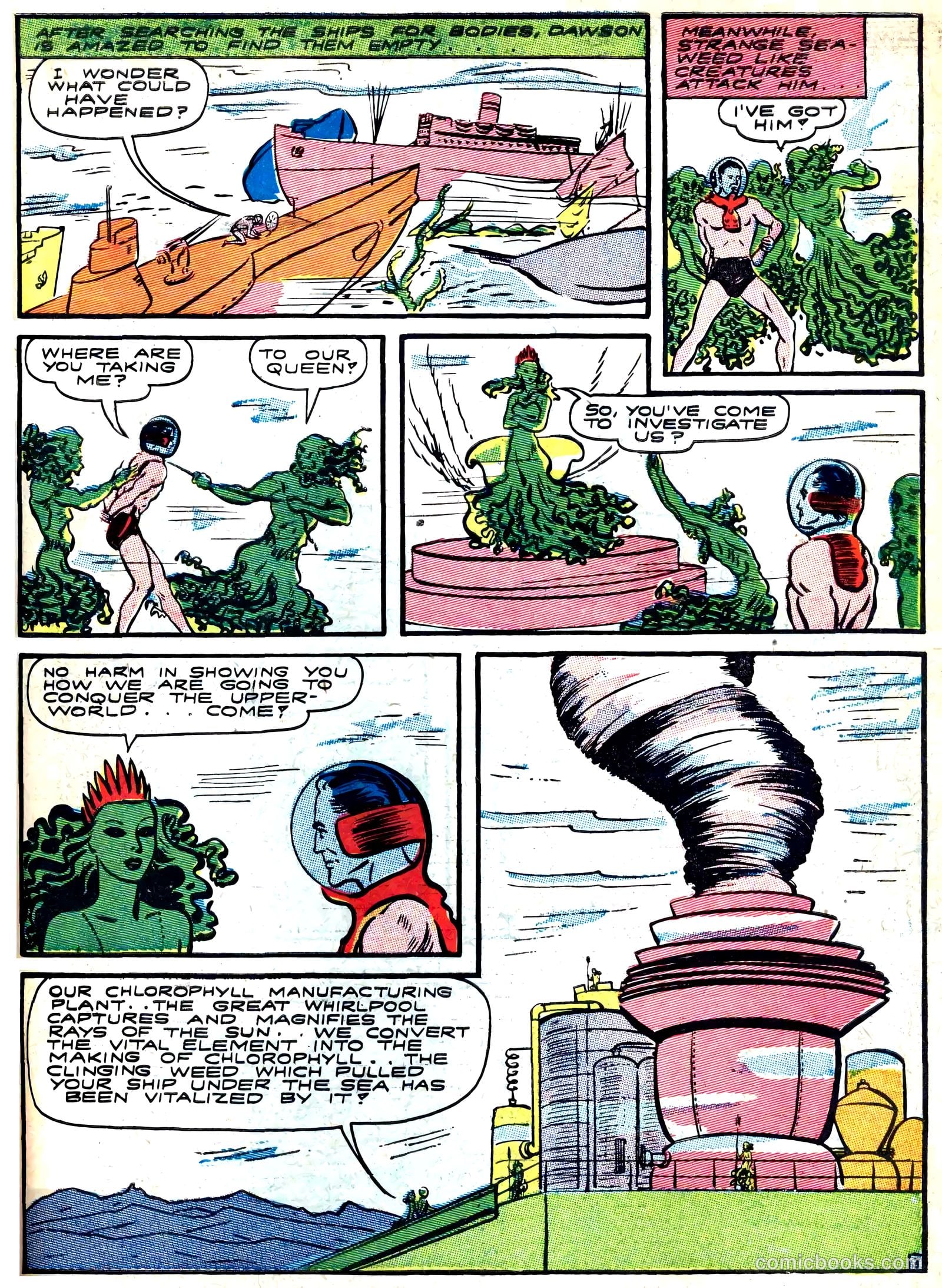 Captain Flight Comics #5 (1944) — page 45 of 51