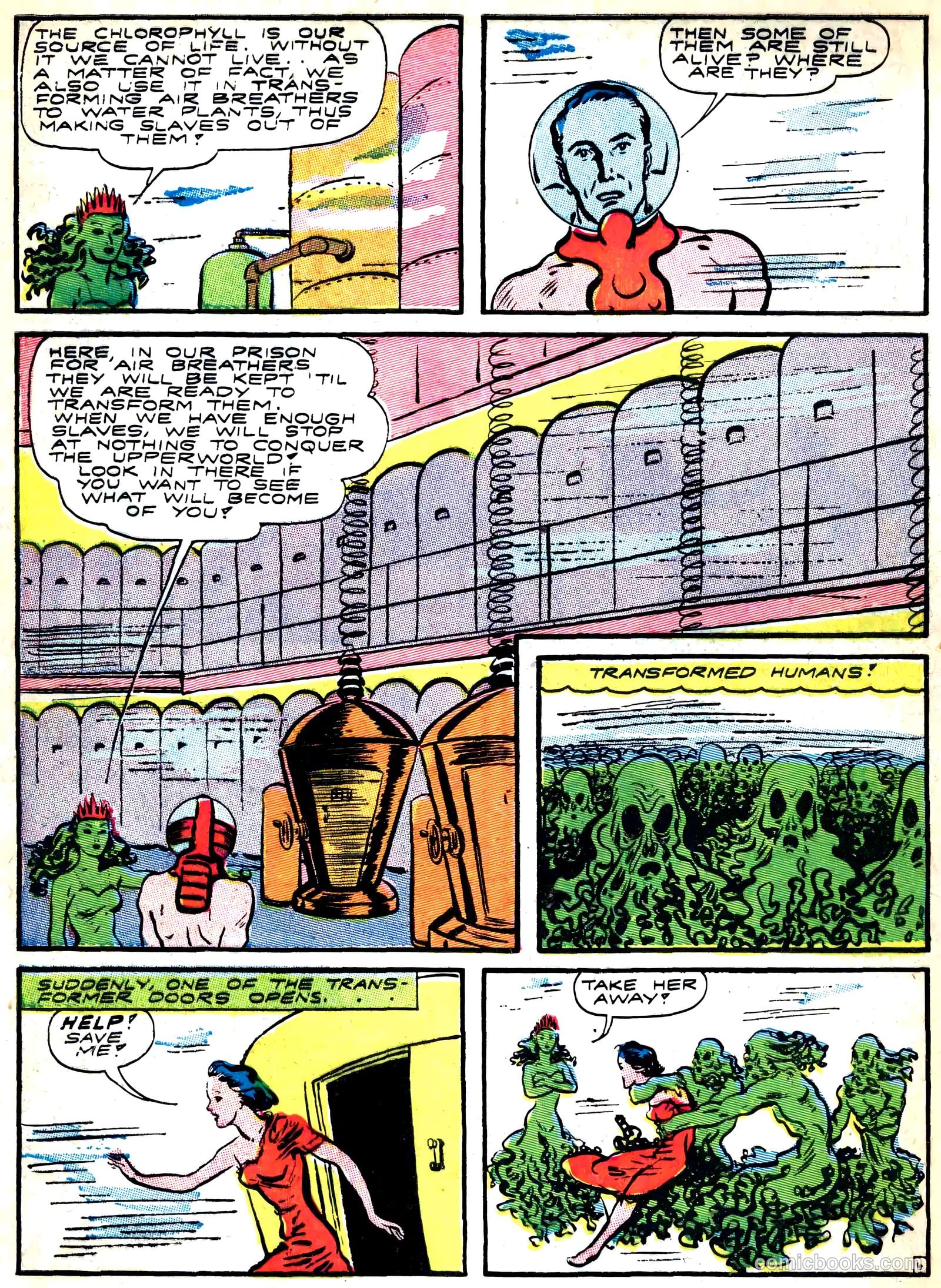 Captain Flight Comics #5 (1944) — page 46 of 51