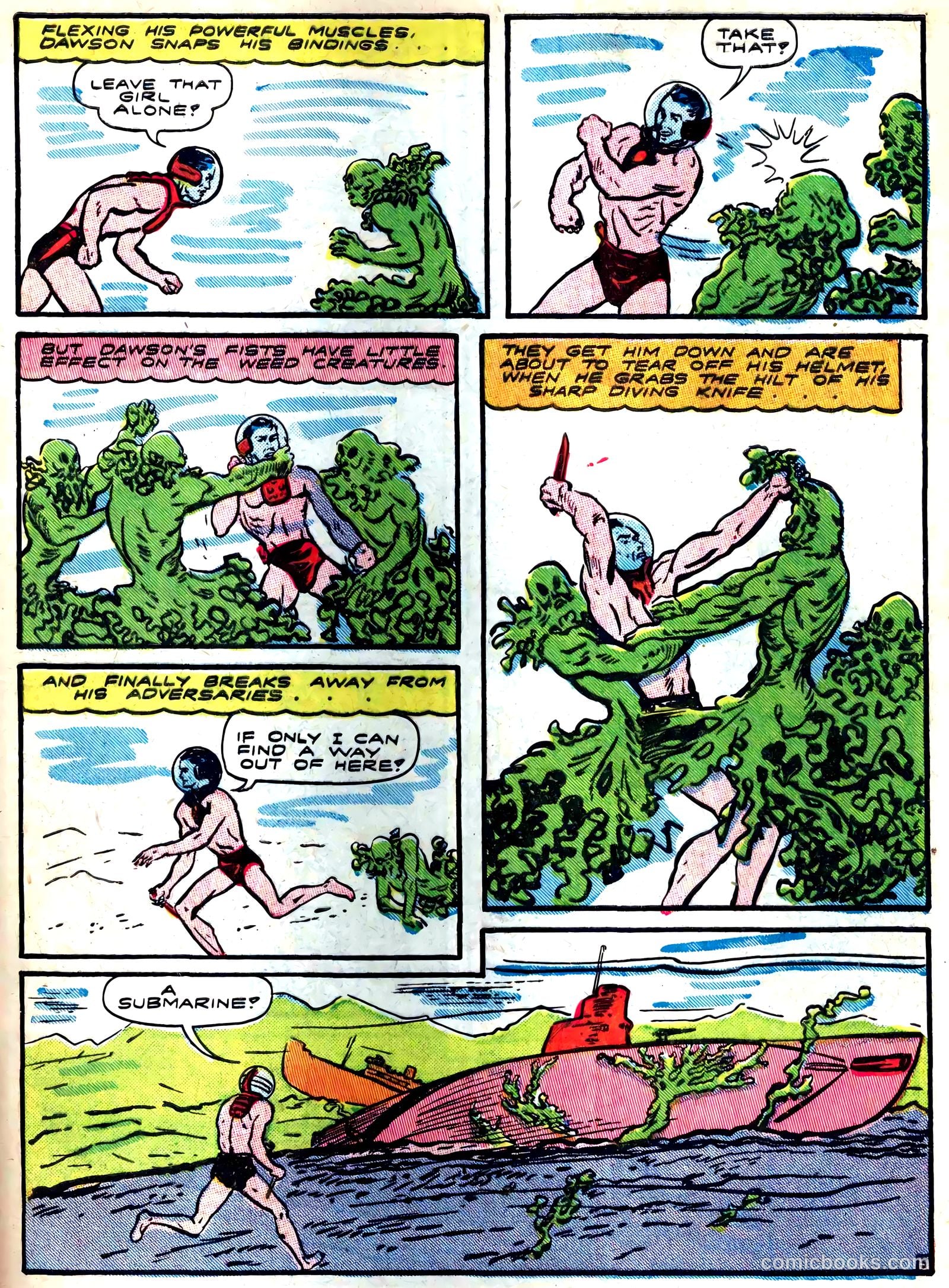 Captain Flight Comics #5 (1944) — page 47 of 51