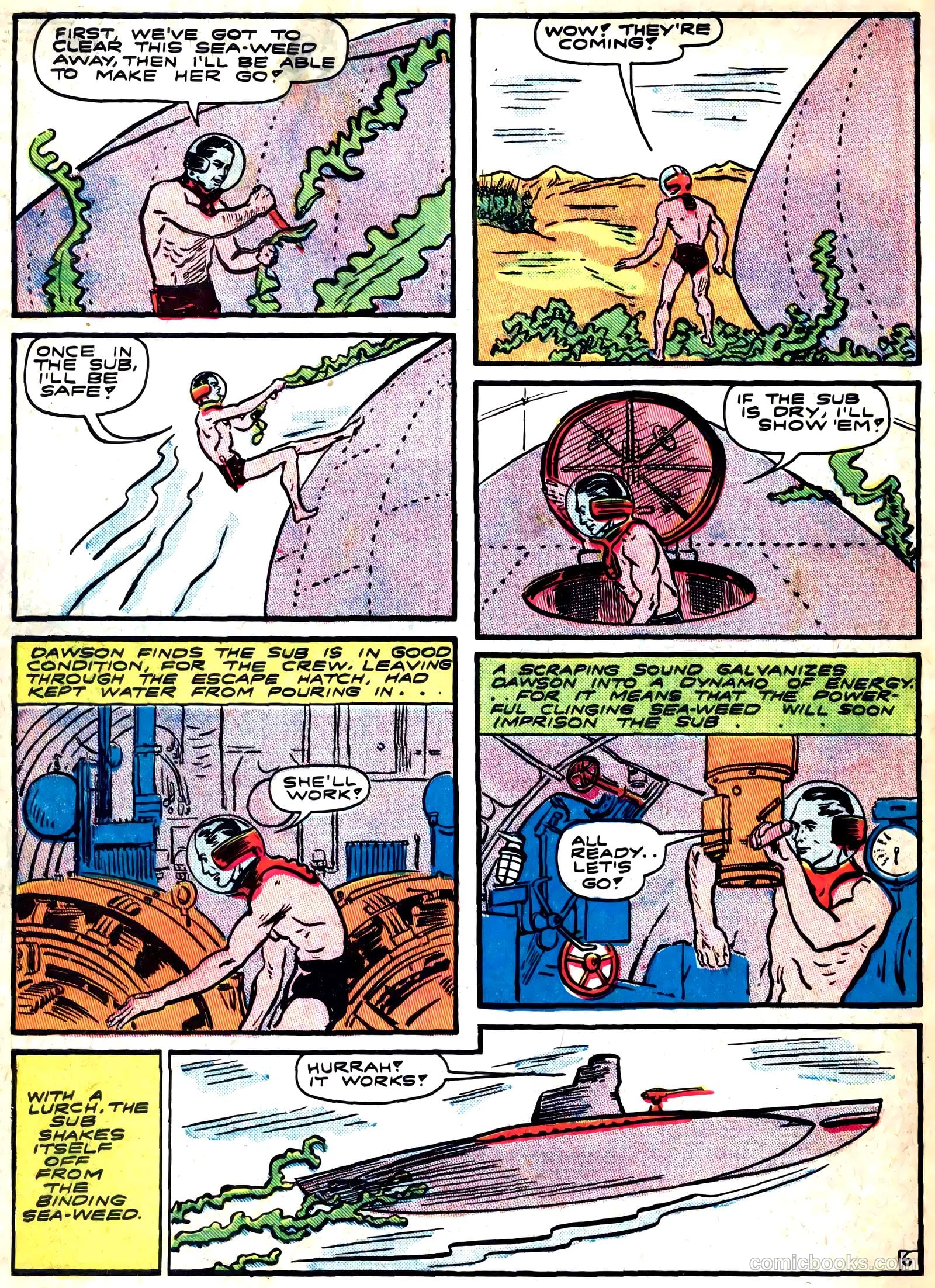 Captain Flight Comics #5 (1944) — page 48 of 51