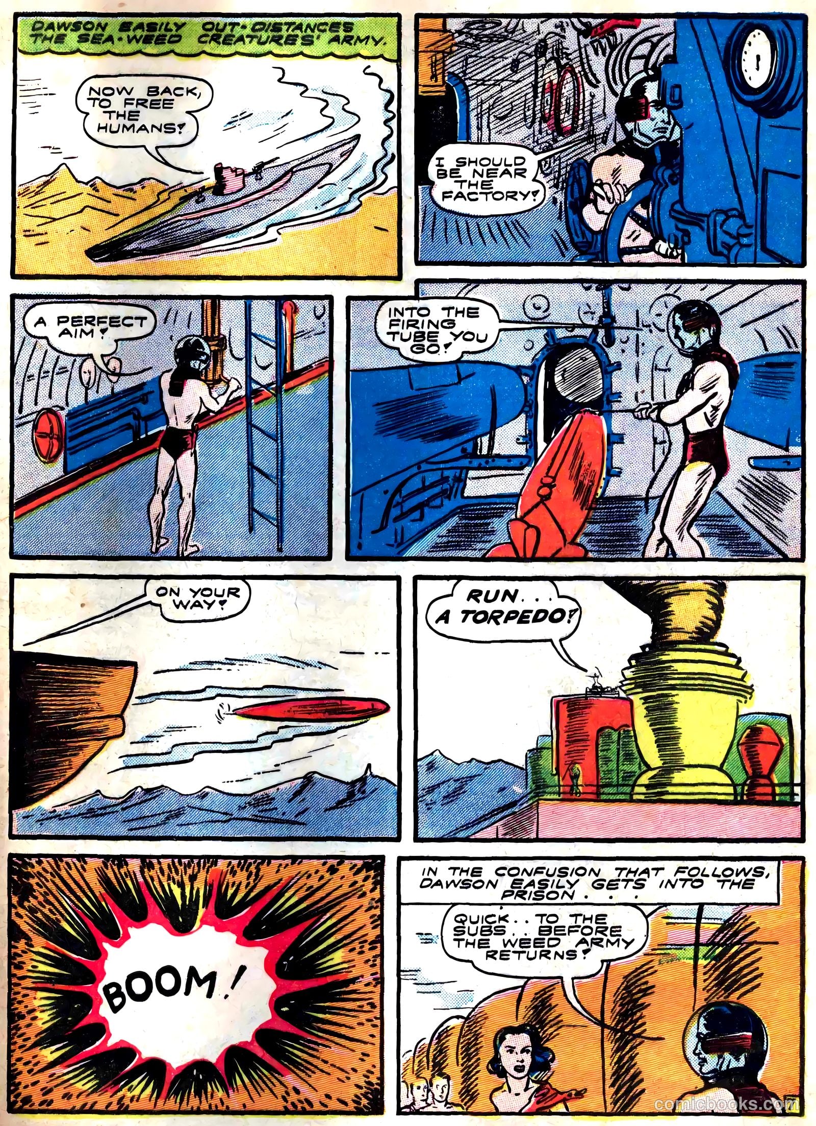 Captain Flight Comics #5 (1944) — page 49 of 51