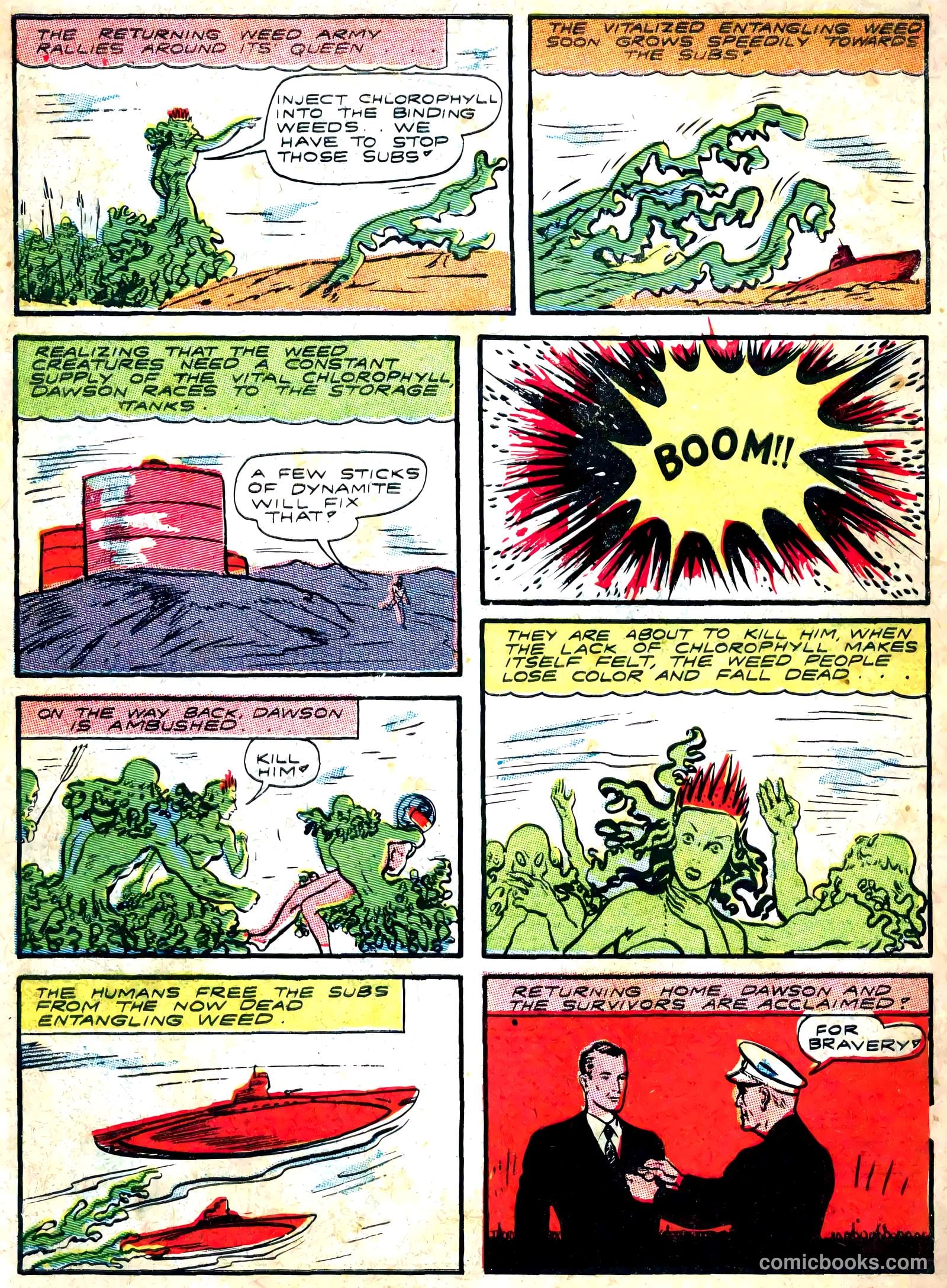 Captain Flight Comics #5 (1944) — page 50 of 51