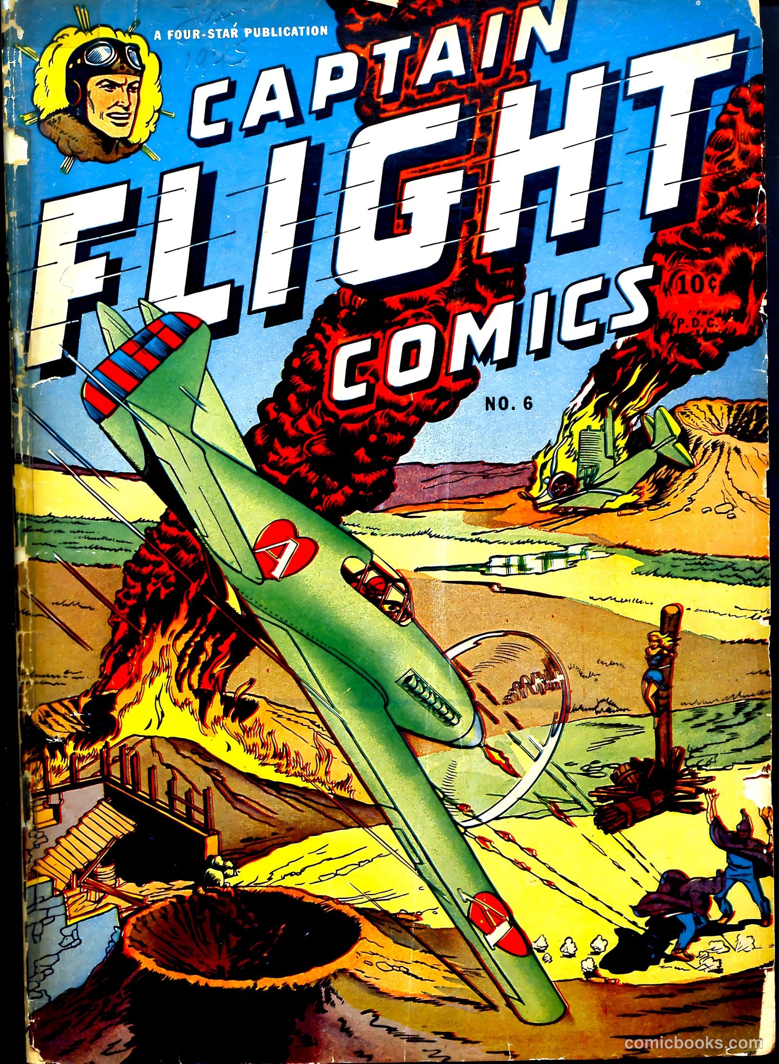 Captain Flight Comics #6