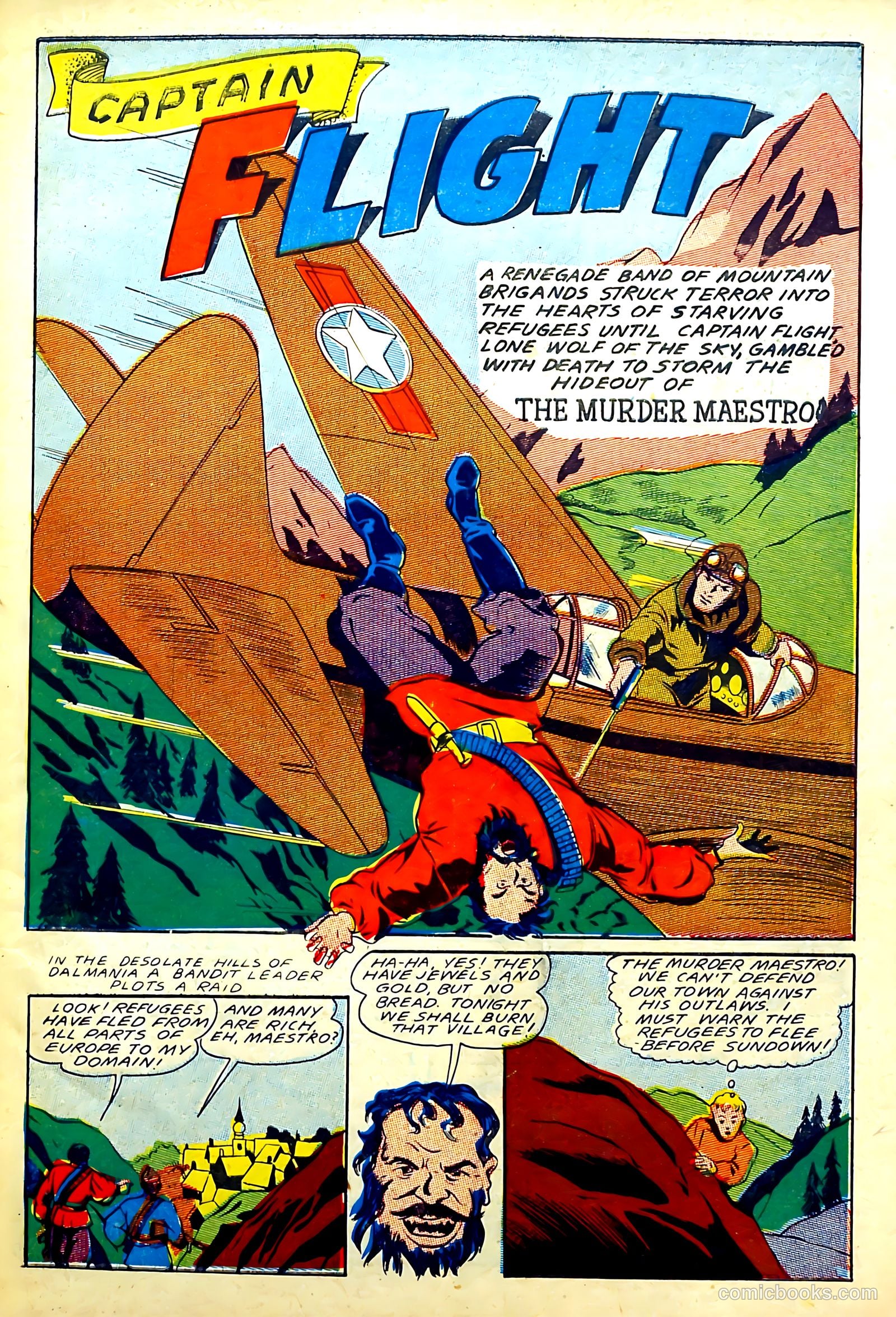 Captain Flight Comics #6 (1945) — page 3 of 53